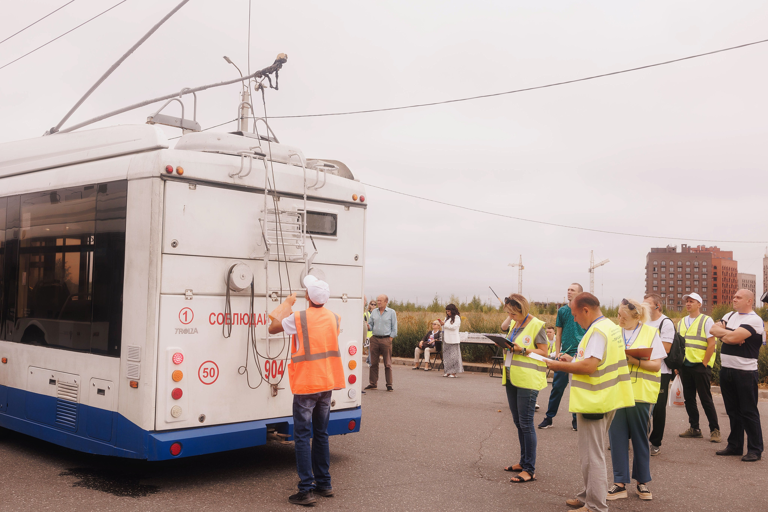 Лучший водитель троллейбуса России — 2024. Портретный и репортажный фотограф в Чебоксарах Андриян Чаркин