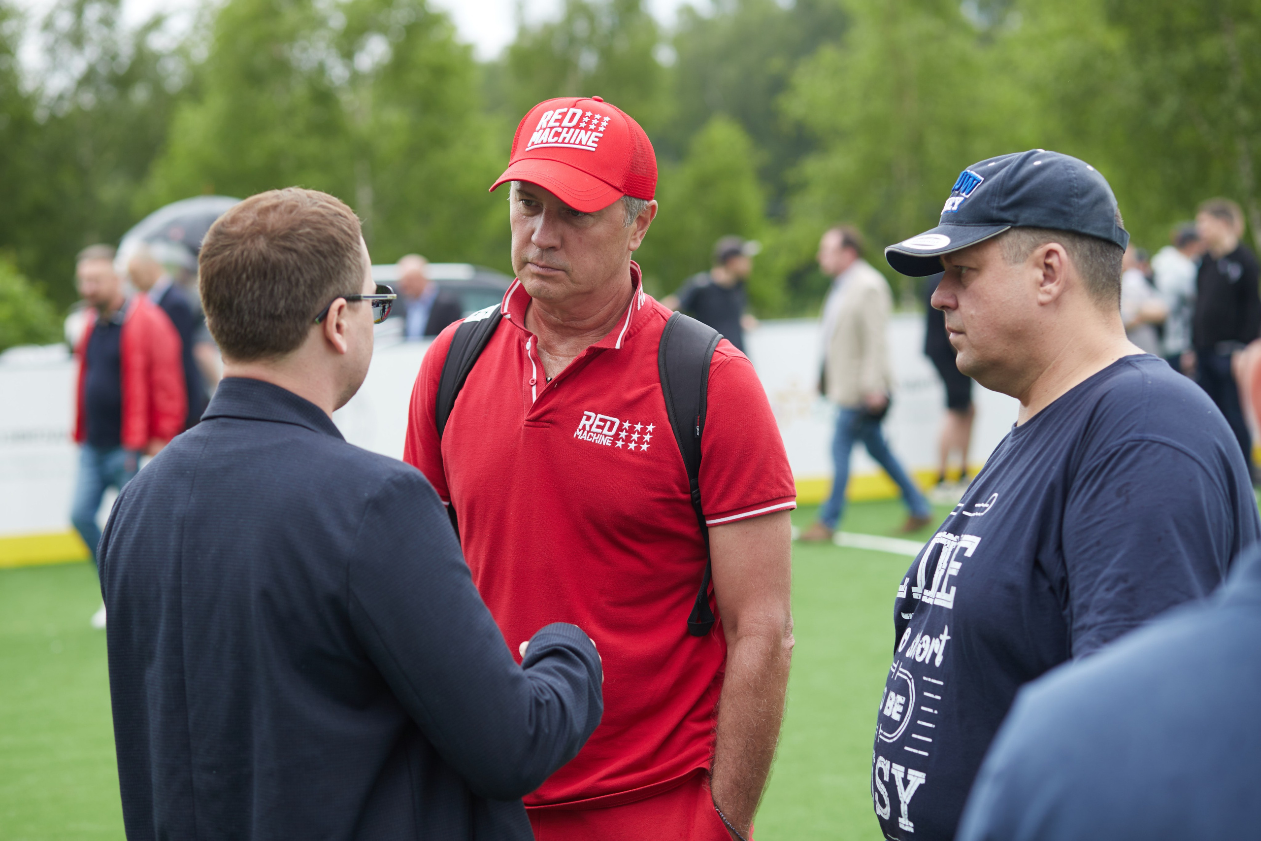Открытие хоккейной площадки с Федором Конюховым. Репортажный Фотограф