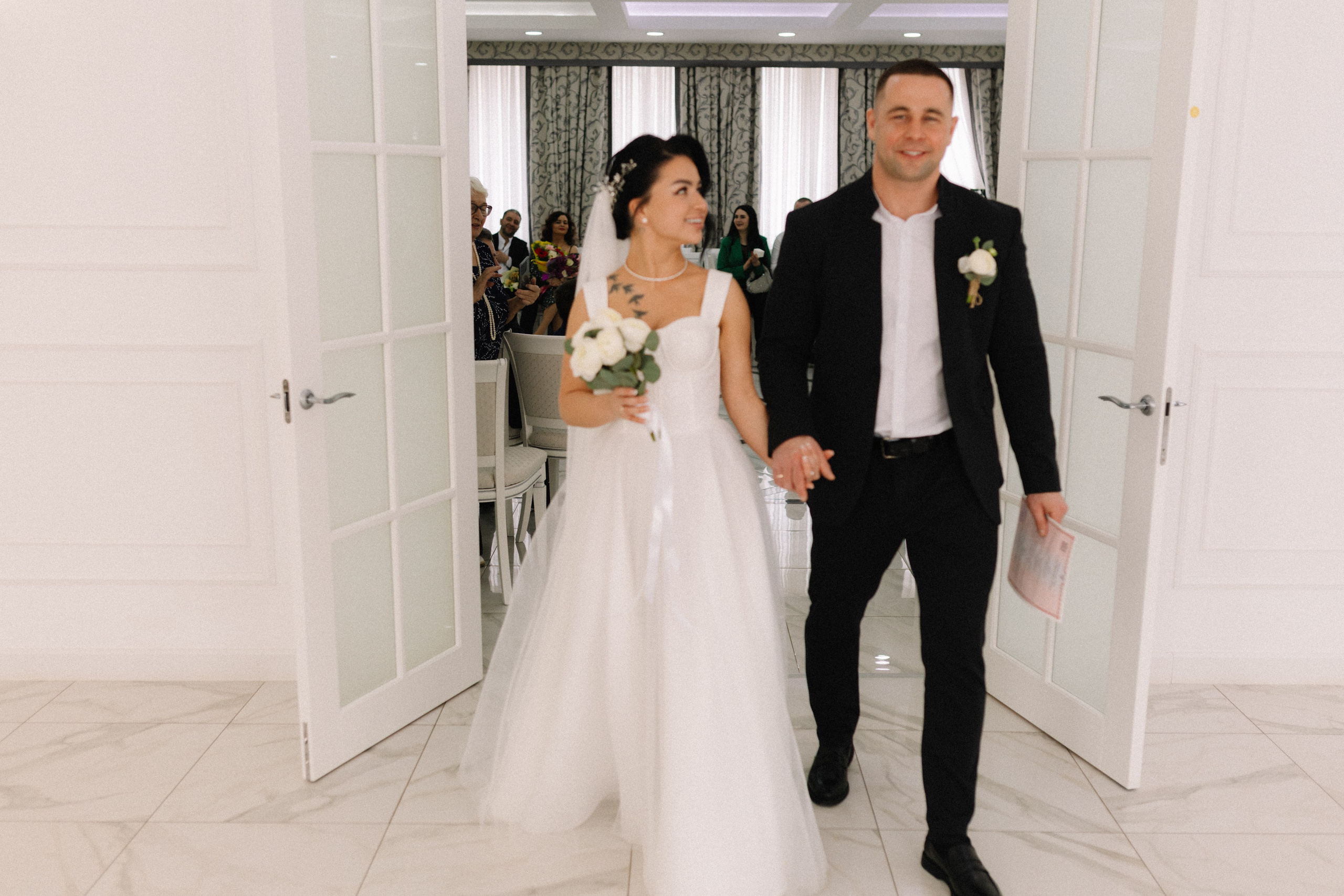 Регистрация брака Анастасии и Олега. Семейный фотограф в Москве и Люберцах Юлия Гуськова