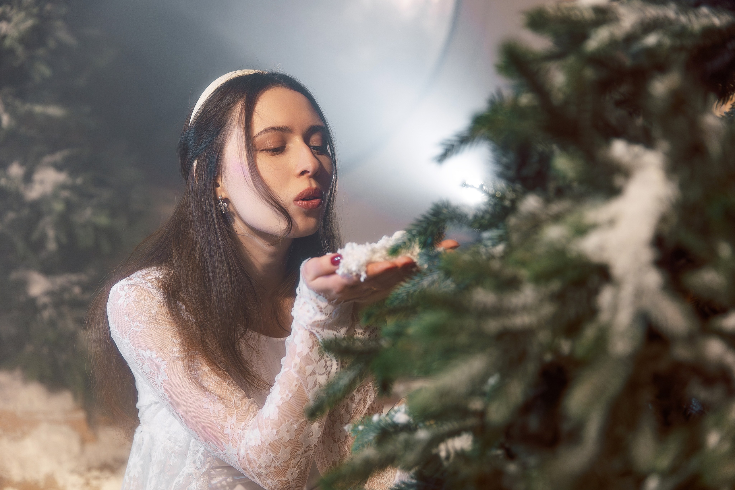 Зимняя сказка на чердаке. Семейный и женский фотограф в Москве Надежда Воробьева