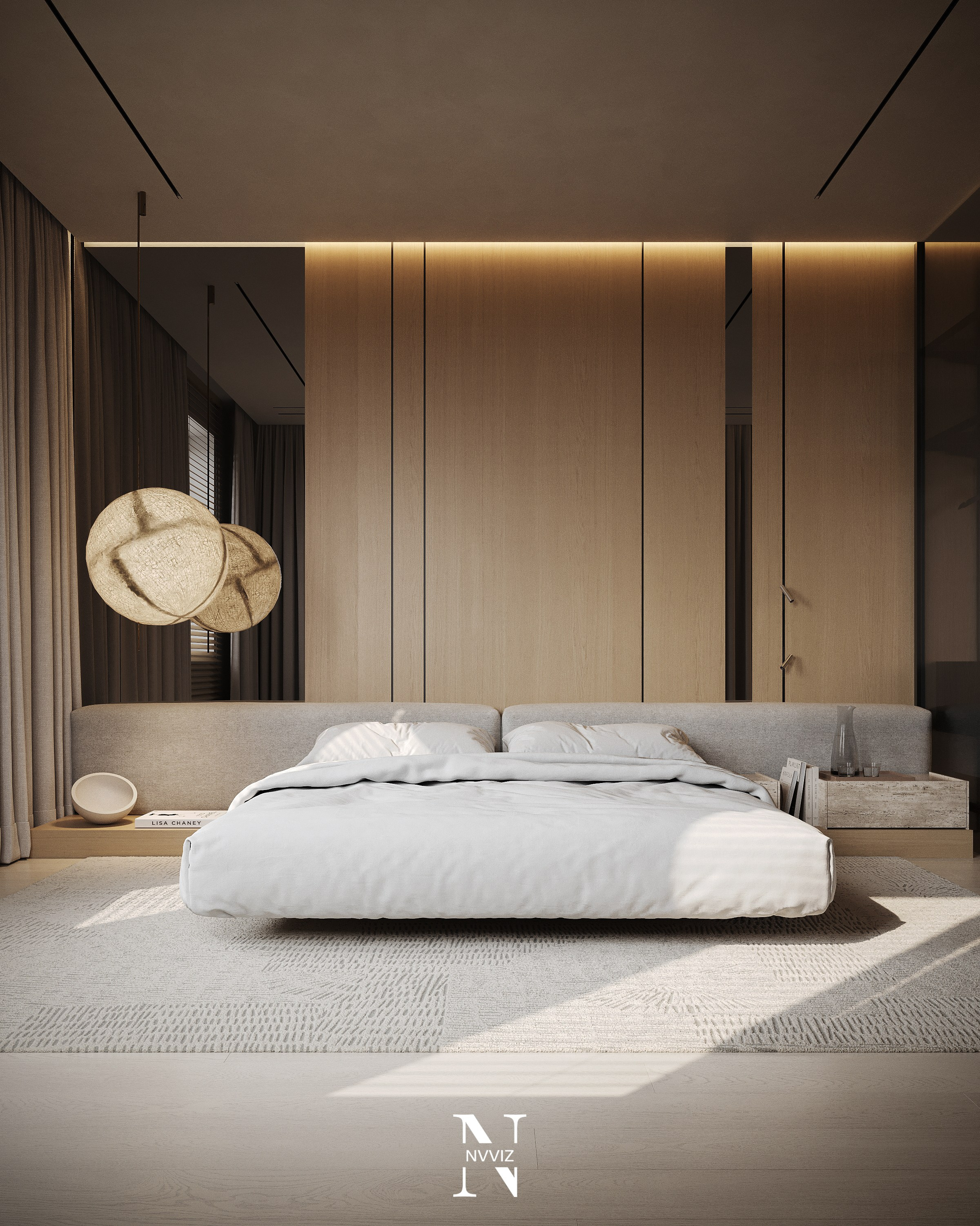 ЖК LINEA (Bedroom). Никифоров Влад — 3d artist