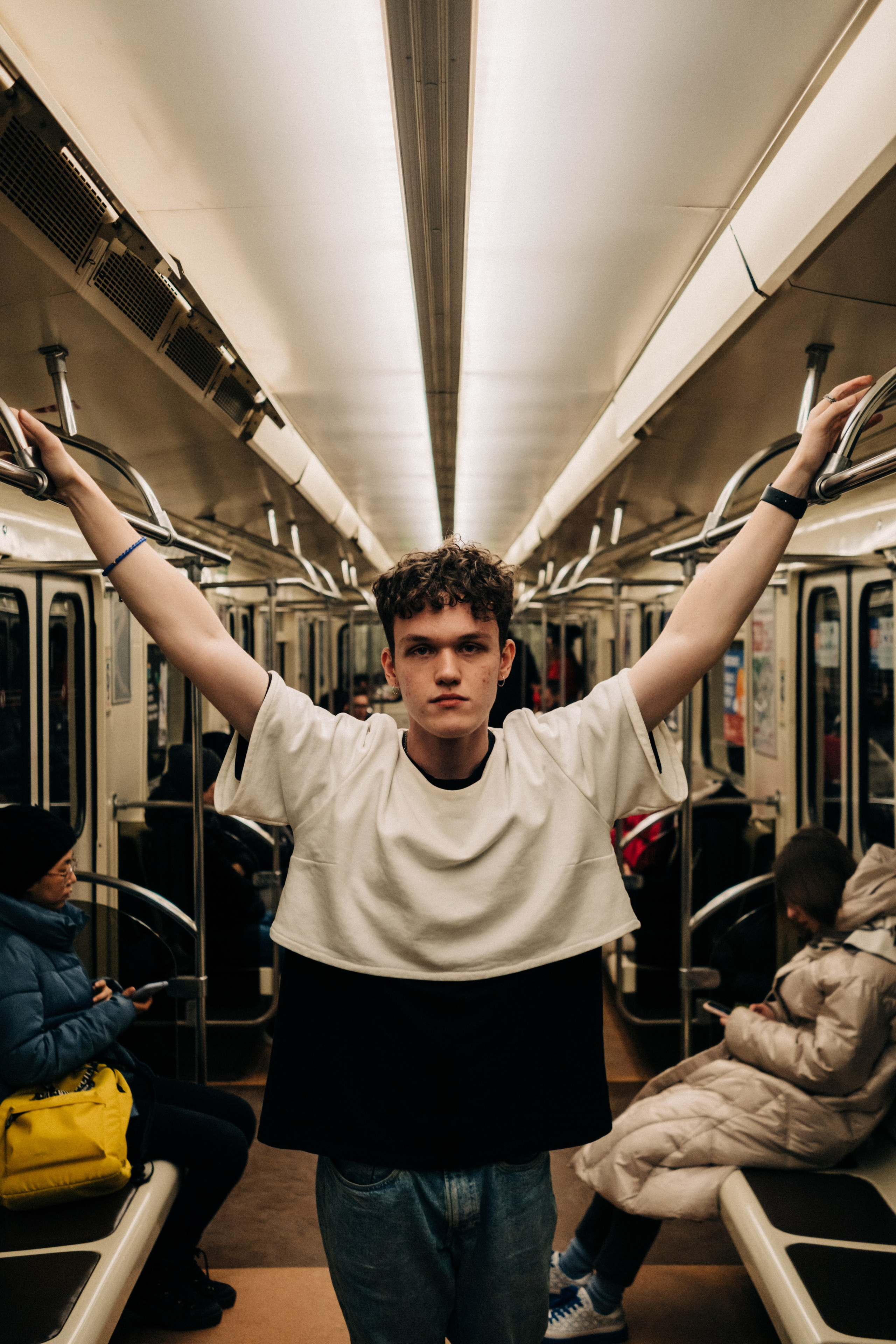 Никита. Съёмка в метро. Lickord