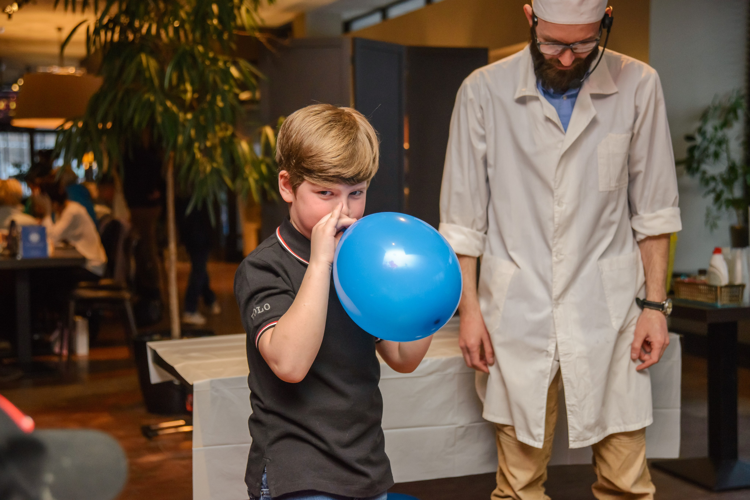 Детский день рождения в ресторане