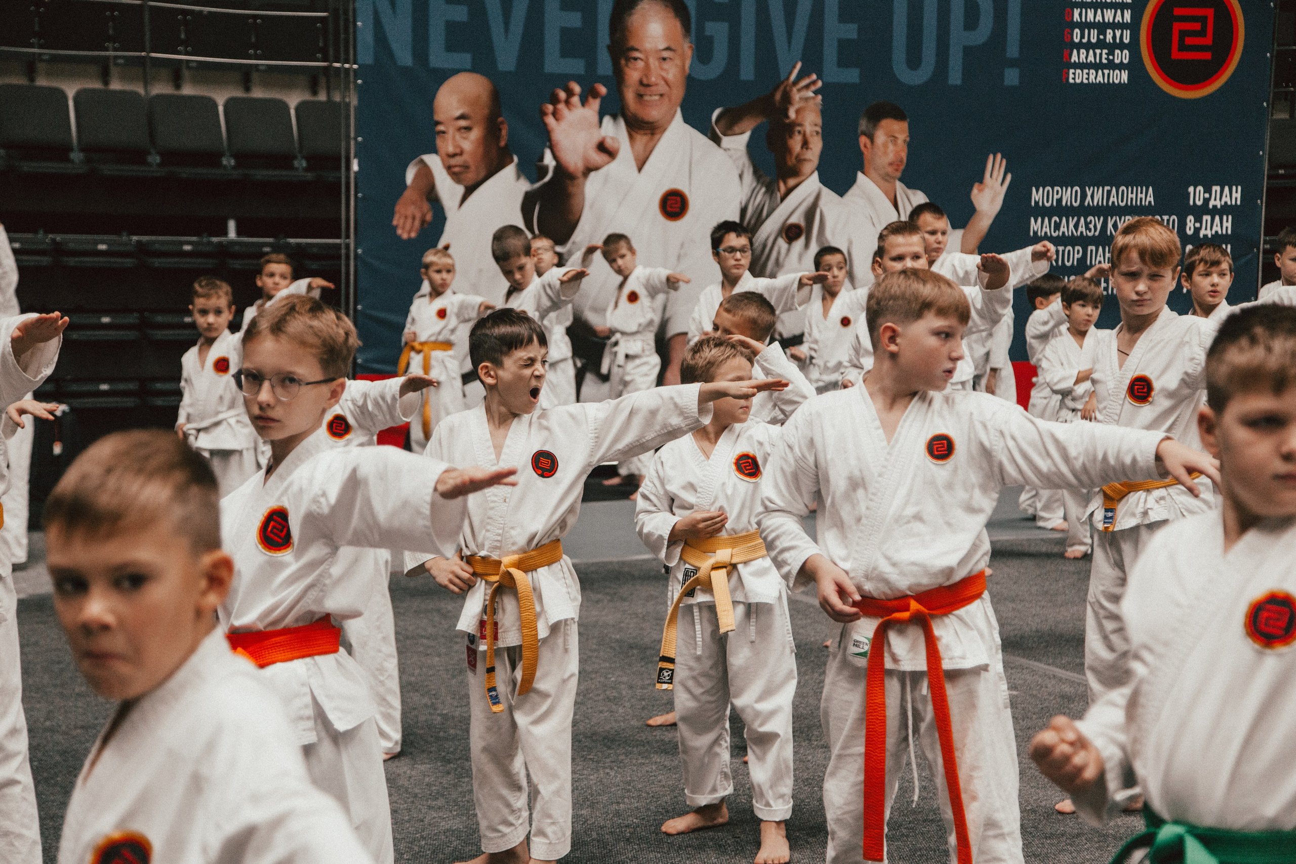 Международный сбор по каратэ в СКК «Сибур Арена». Репортажный фотограф во Всеволожске и Санкт-Петербурге Владимир Капустин