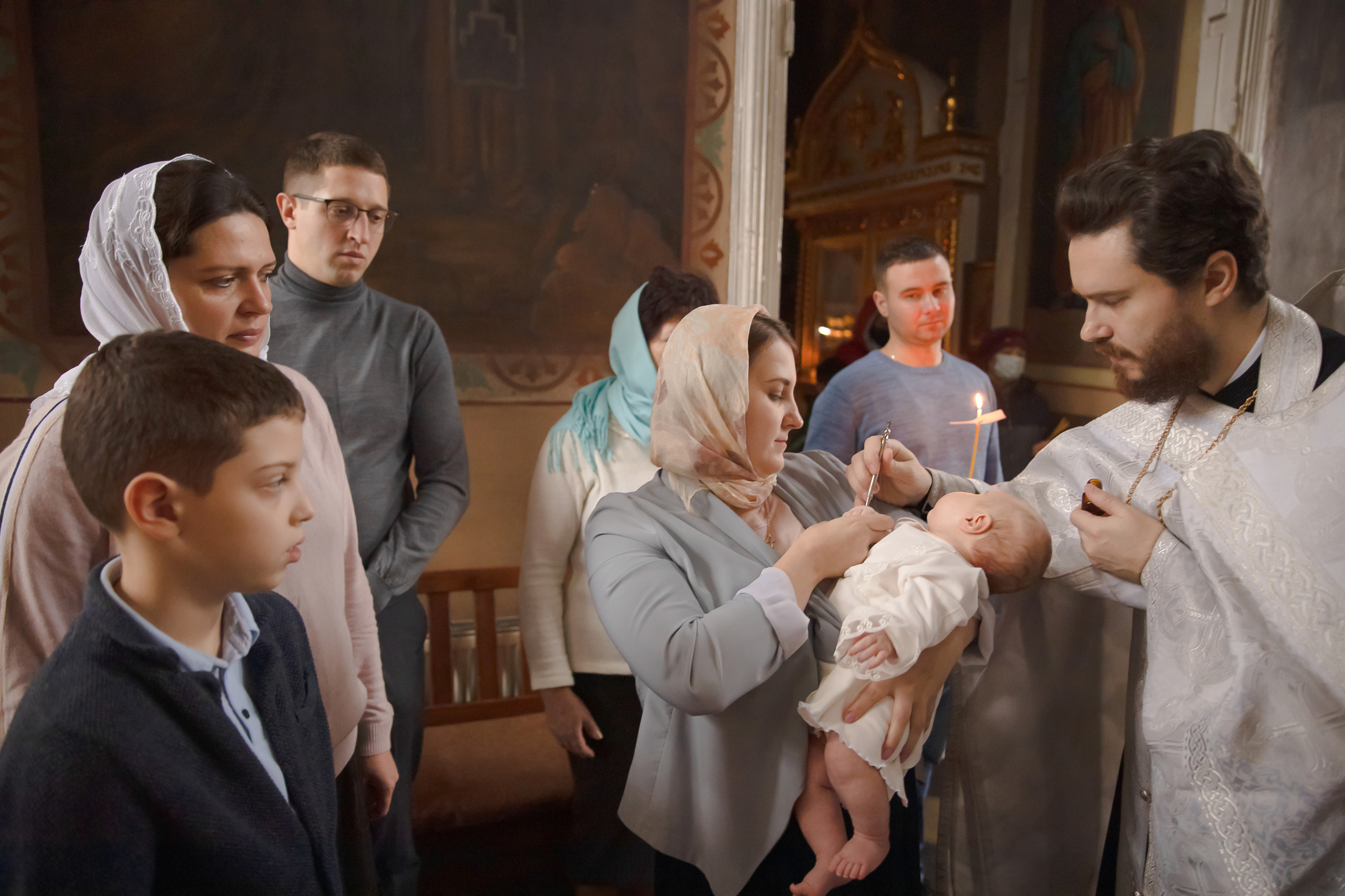 Таинство Крещения. Бочарова Мария — школьный фотограф Апрелевка, Новая Москва, Московская область