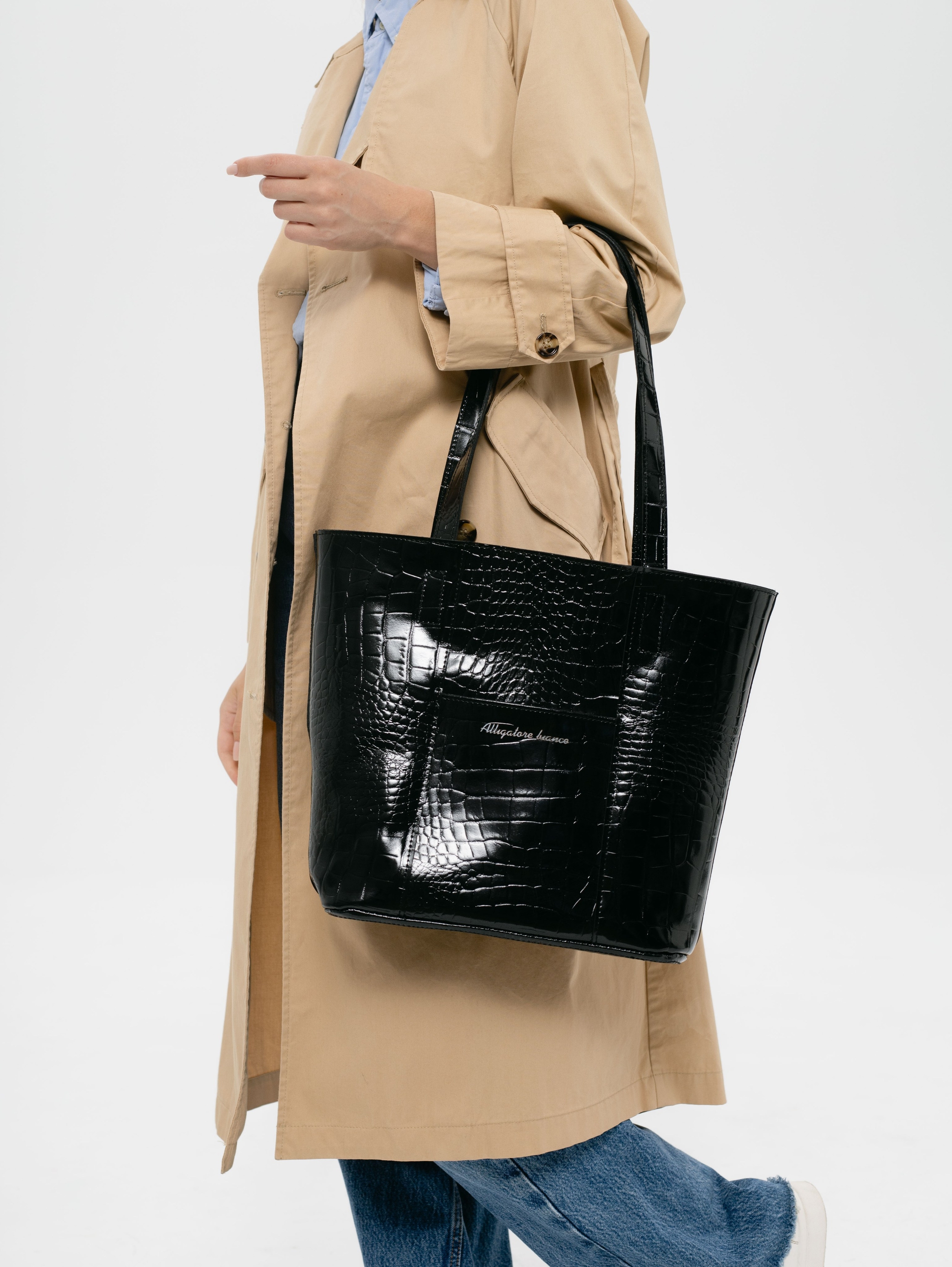 Модель 4Ш. Бренд Alligatore Biaco — это изящные изделия из натуральной кожи