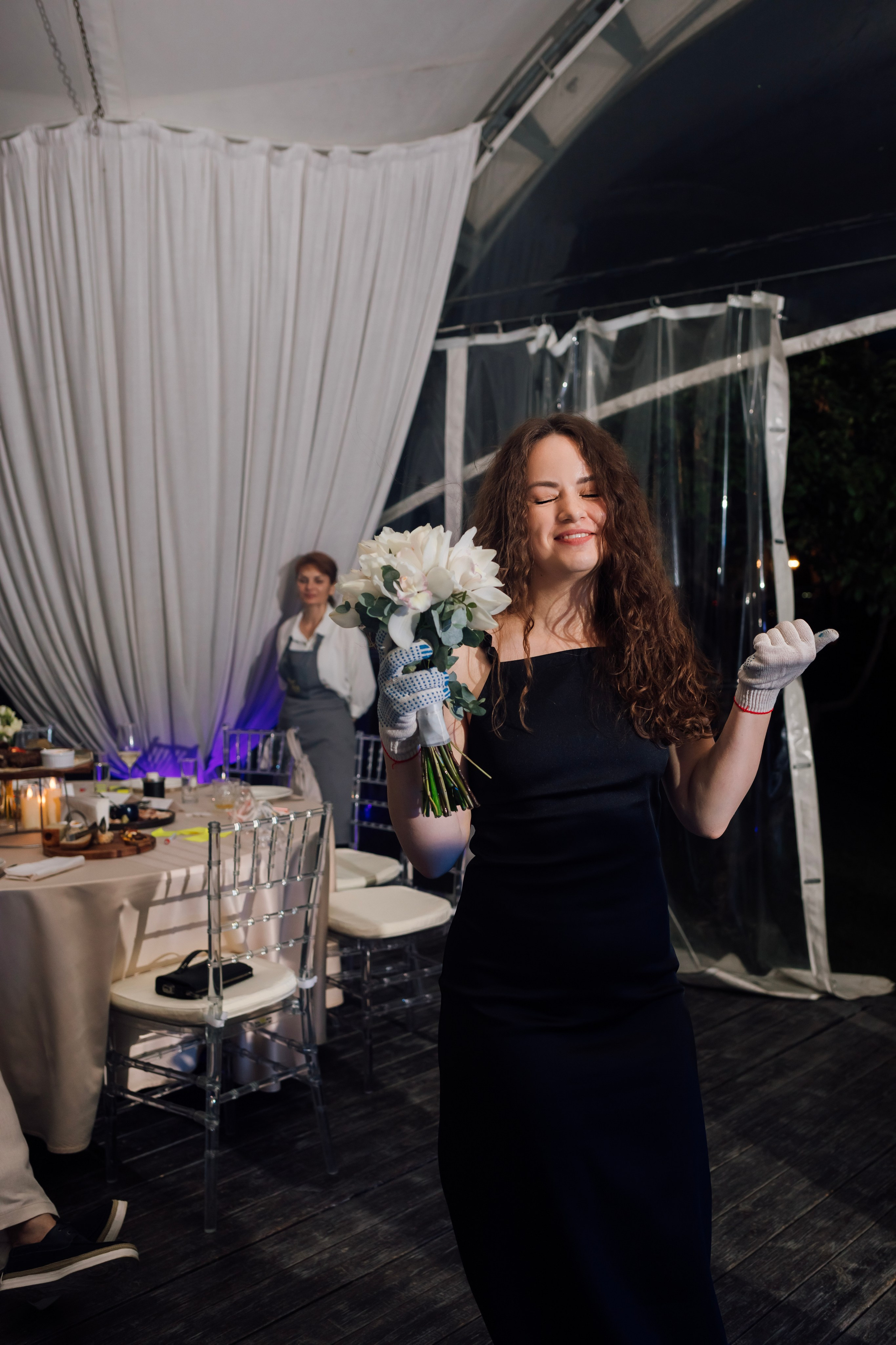 Ольга и Сергей. Свадьба в шатре. Свадебный и семейный фотограф в Москве Евгения Лисина