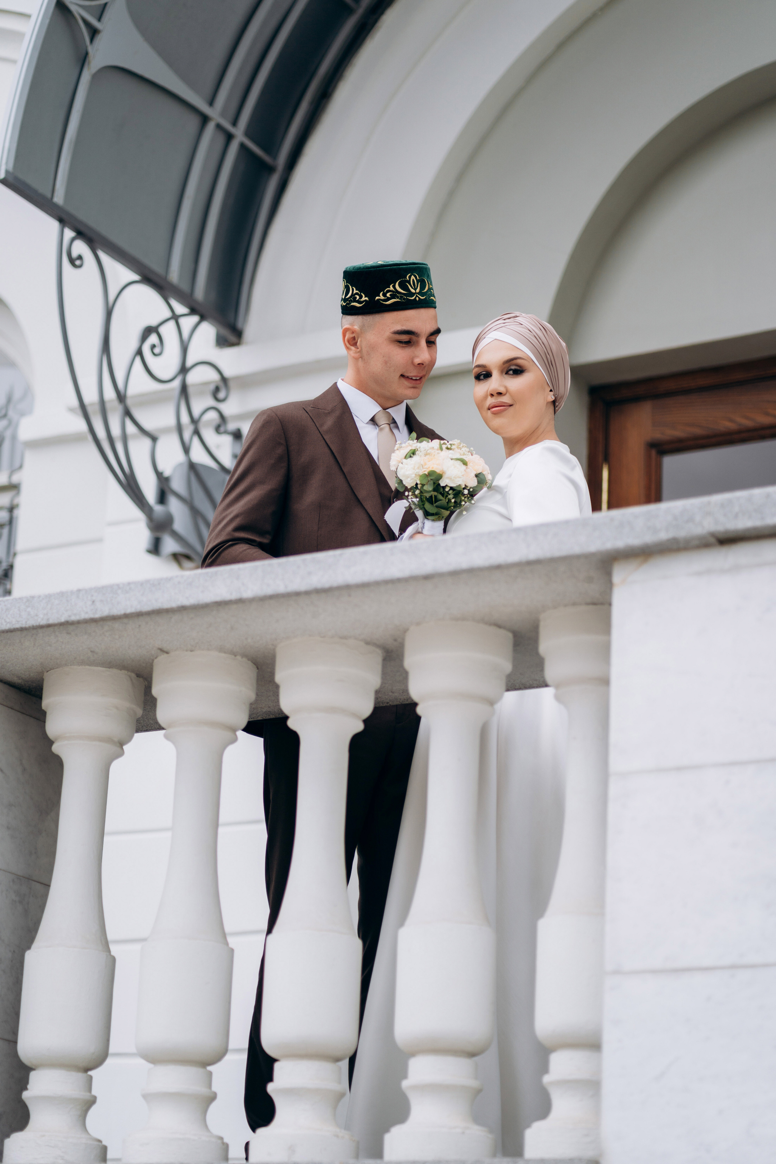 свадебная фотосессия в дворике КФУ, свадебный фотограф Казань