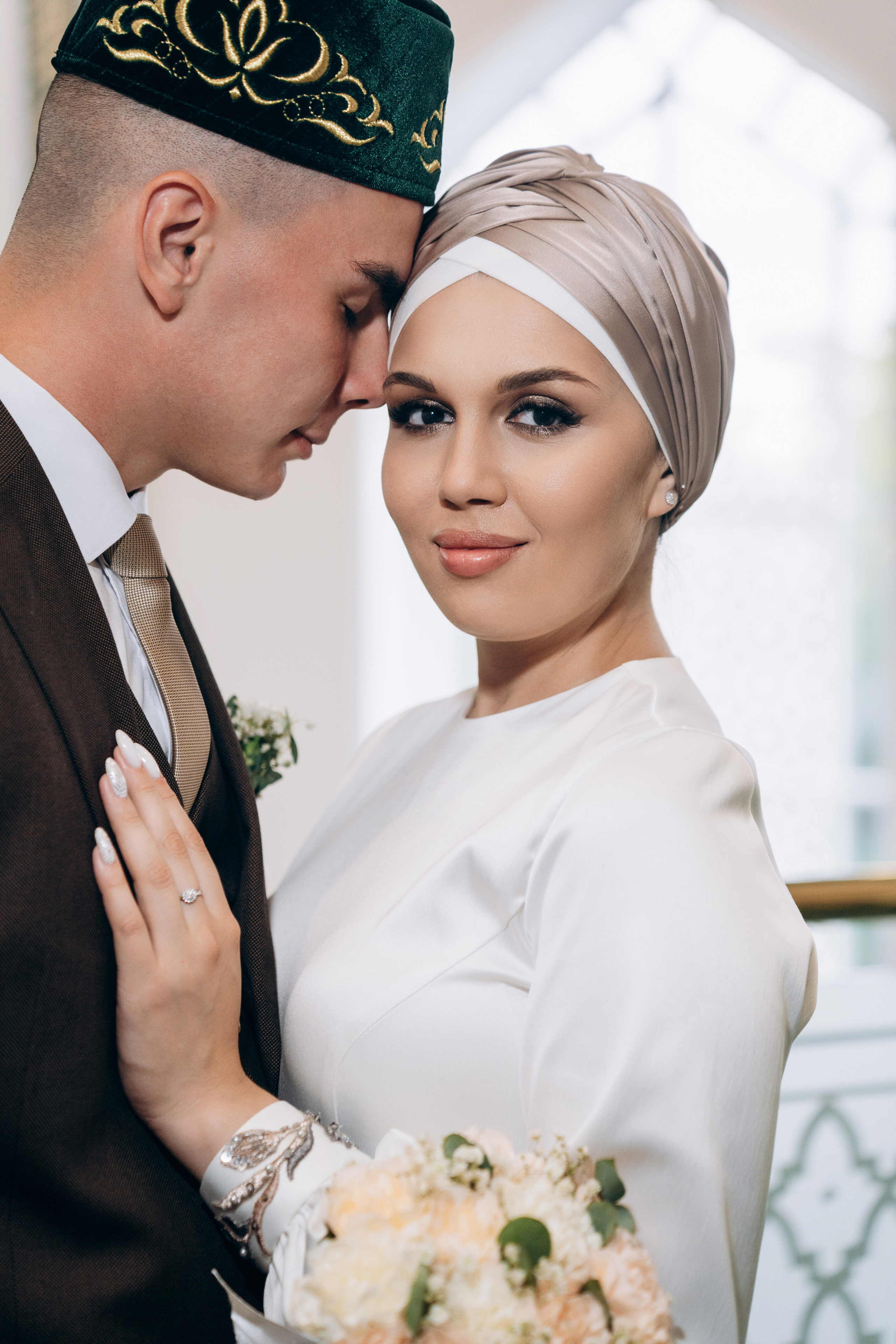 никах в мечети Рауза,  фотосессия в мечети Рауза, фотограф на никах Казань Ranas4you