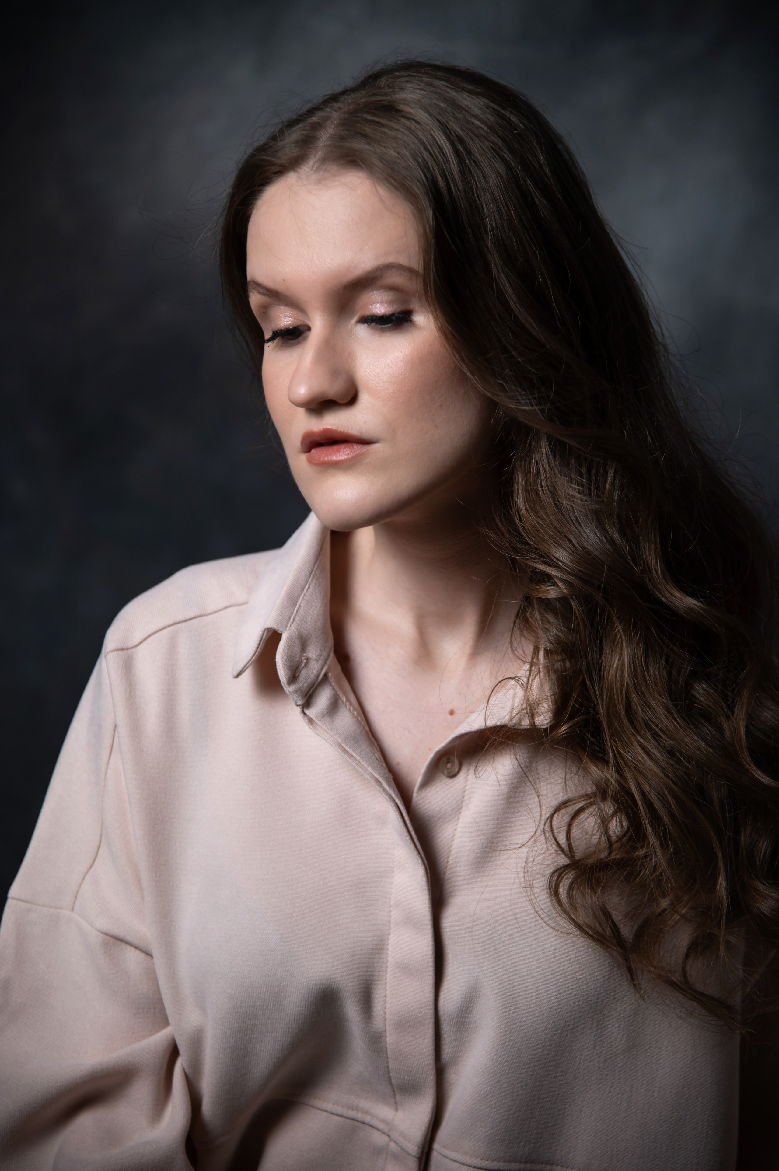 Катя. Графический дизайнер. Фотосессия в студии. Фотограф в Санкт-Петербурге Ковалева Елизавета