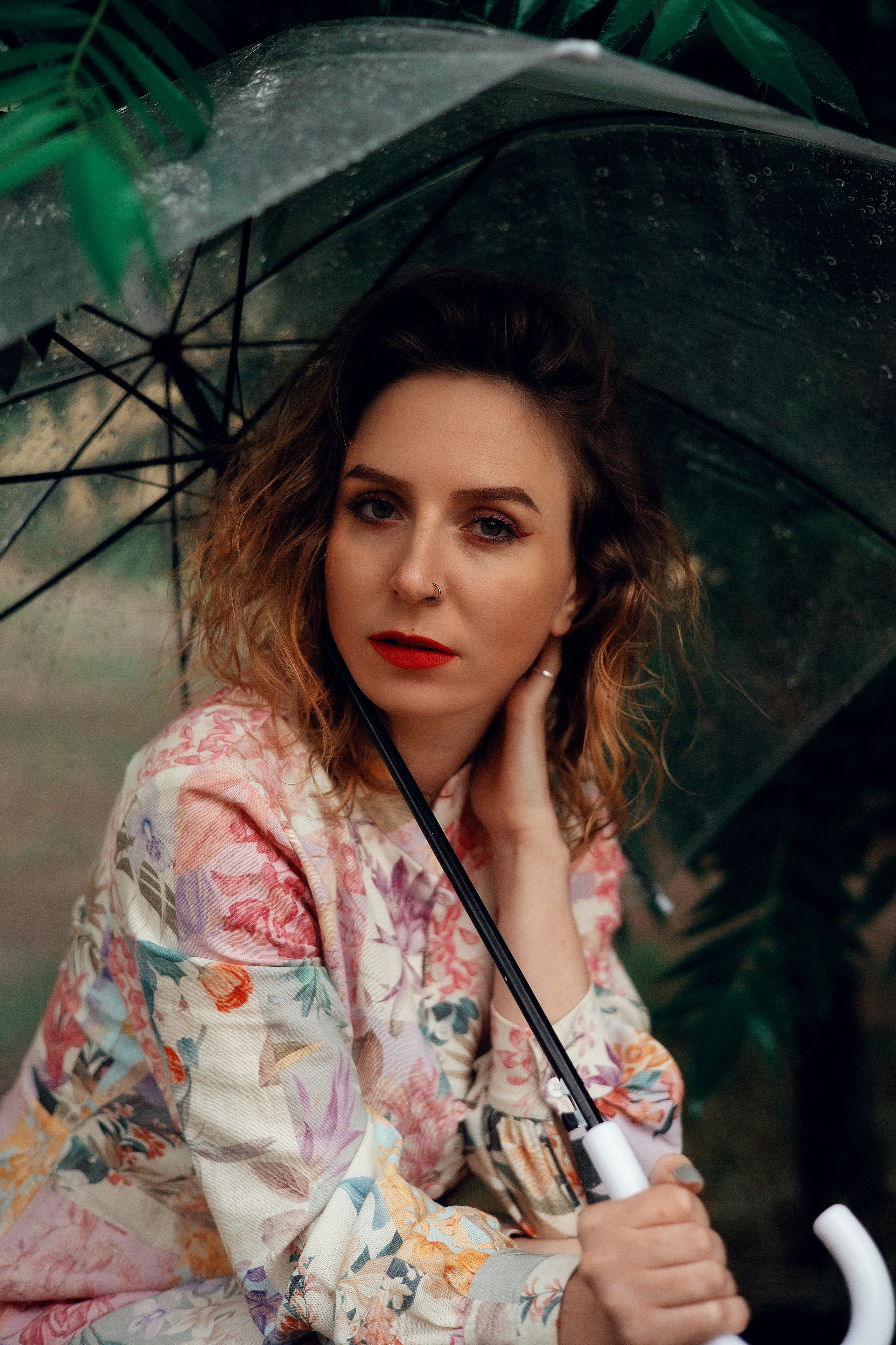 Настя под дождем. Ваш фотограф в г. Волгоград и по всей России Севастьянова Ульяна