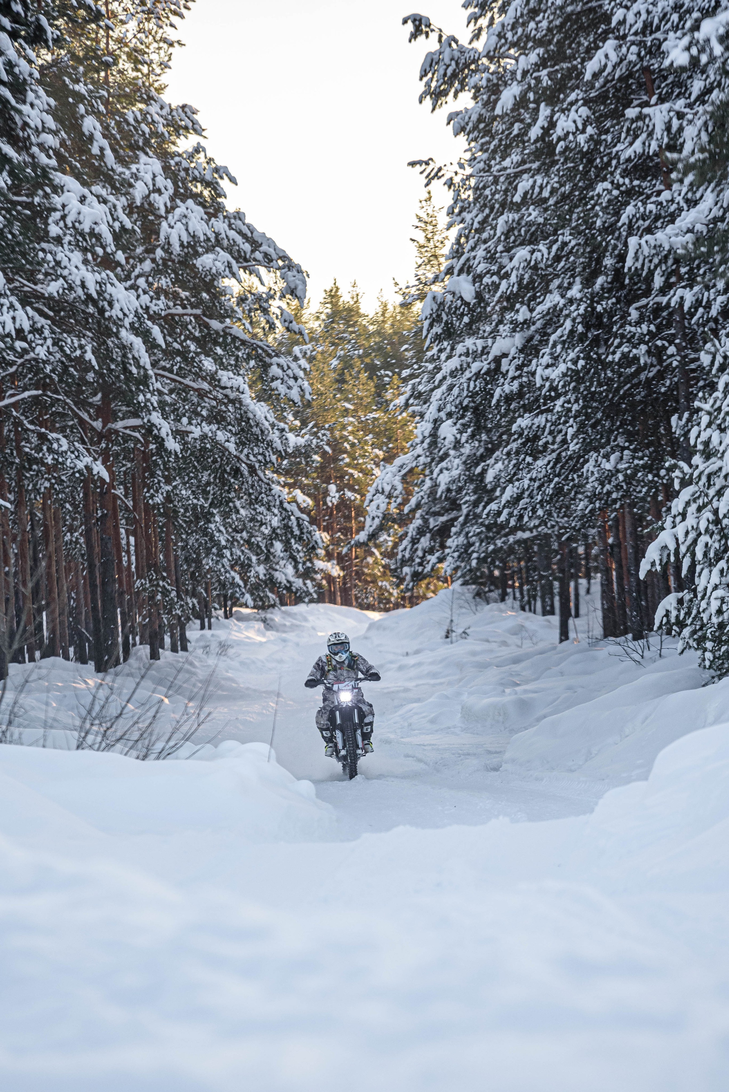 Дима. Зимний прохват. Мотофотограф в Нижнем Новгороде Динара Зуйкова