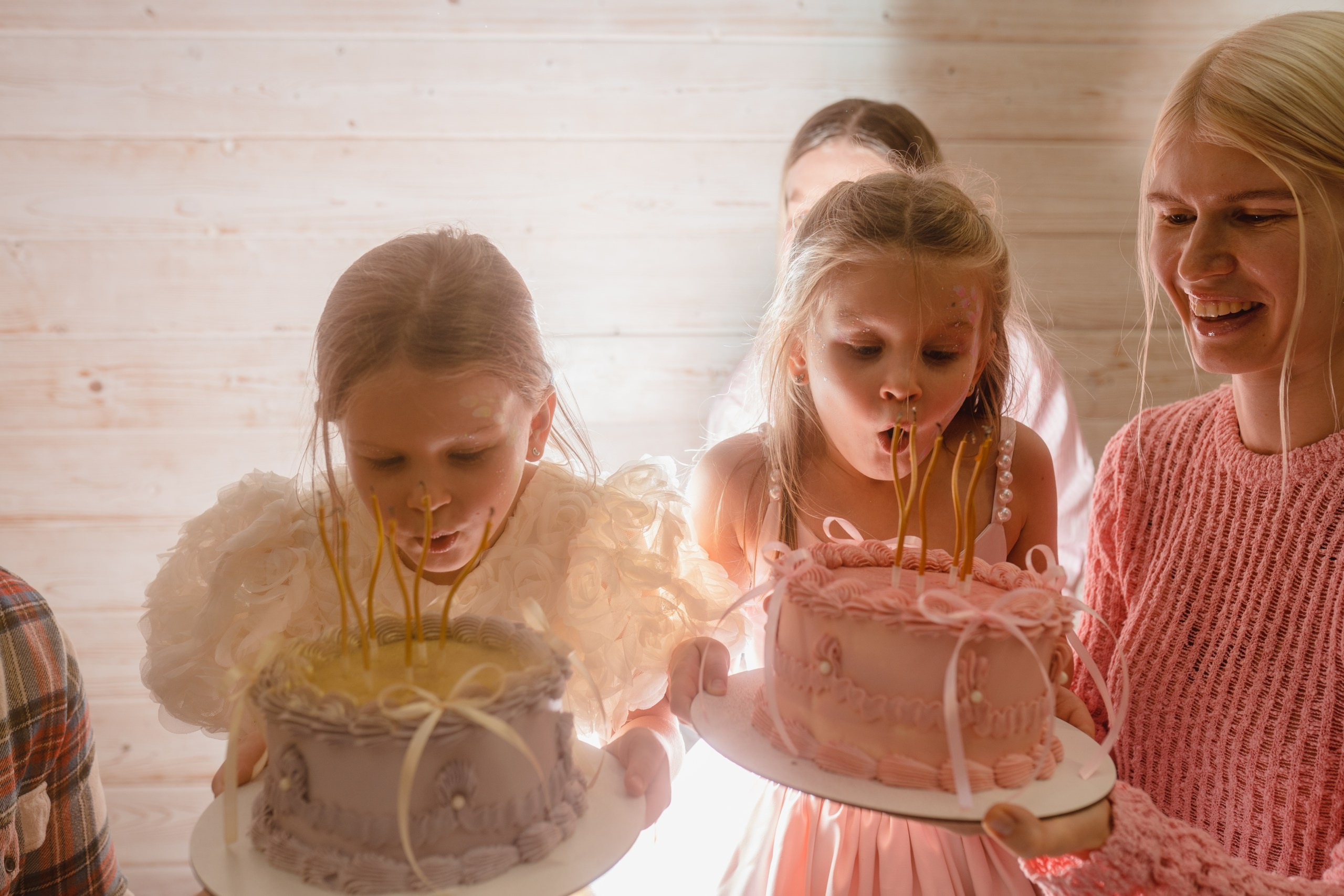 Варе и Маше 6 лет. Семейный фотограф в Москве Лилия Лебедева