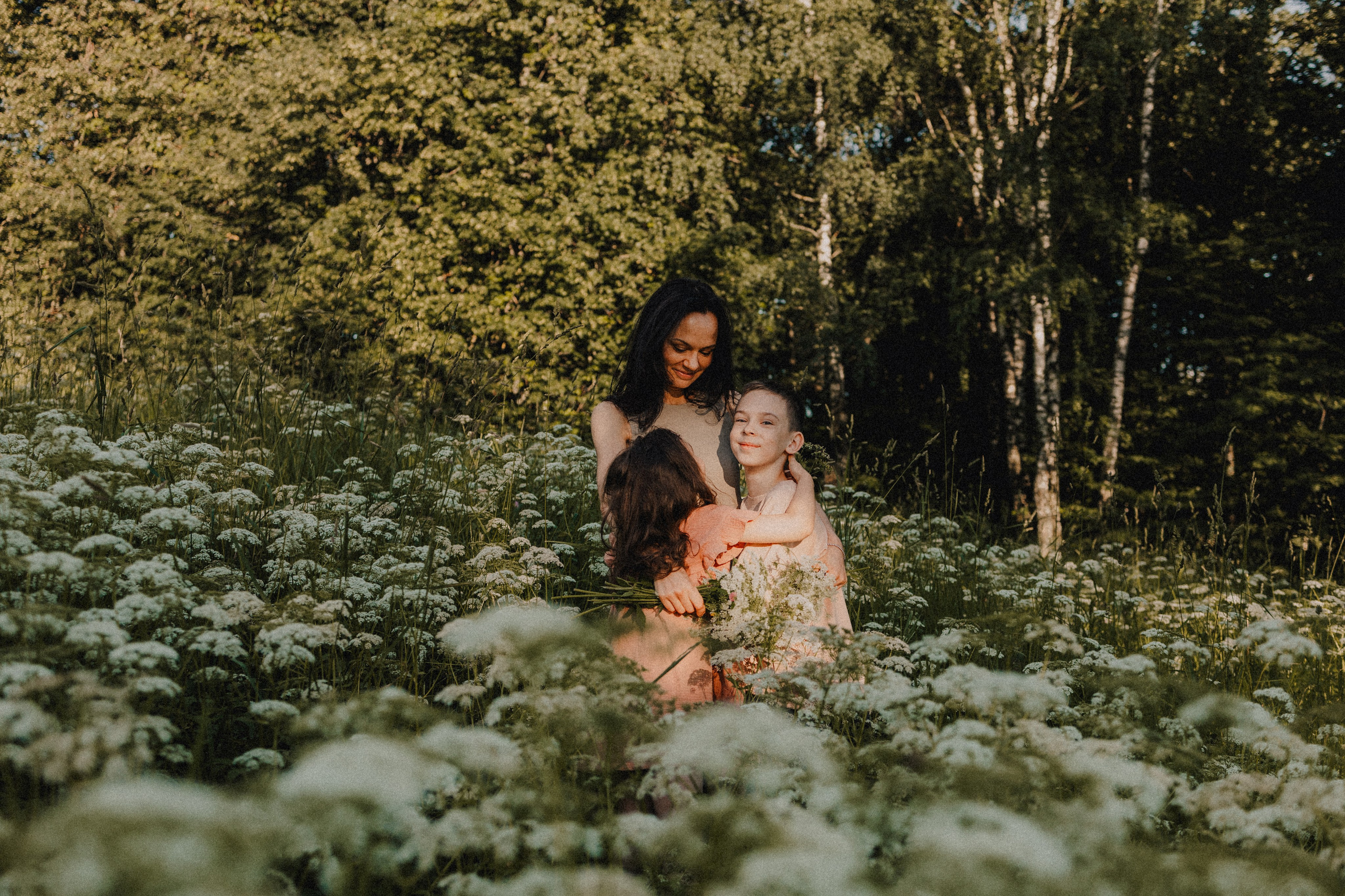 Илья, Катя, Ваня и Соня. Семейный фотограф Москва