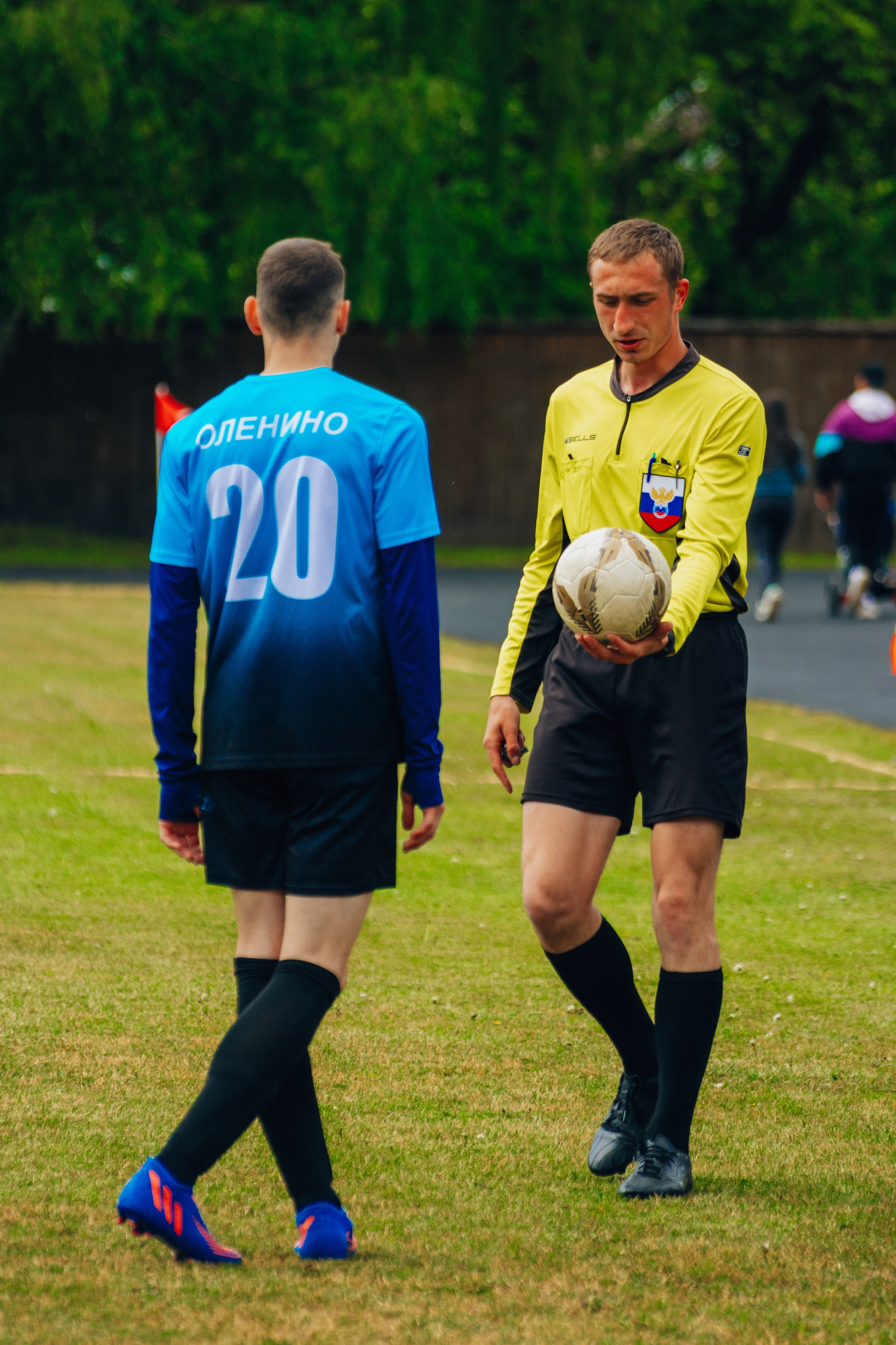 Футбол. Анастасия Тен