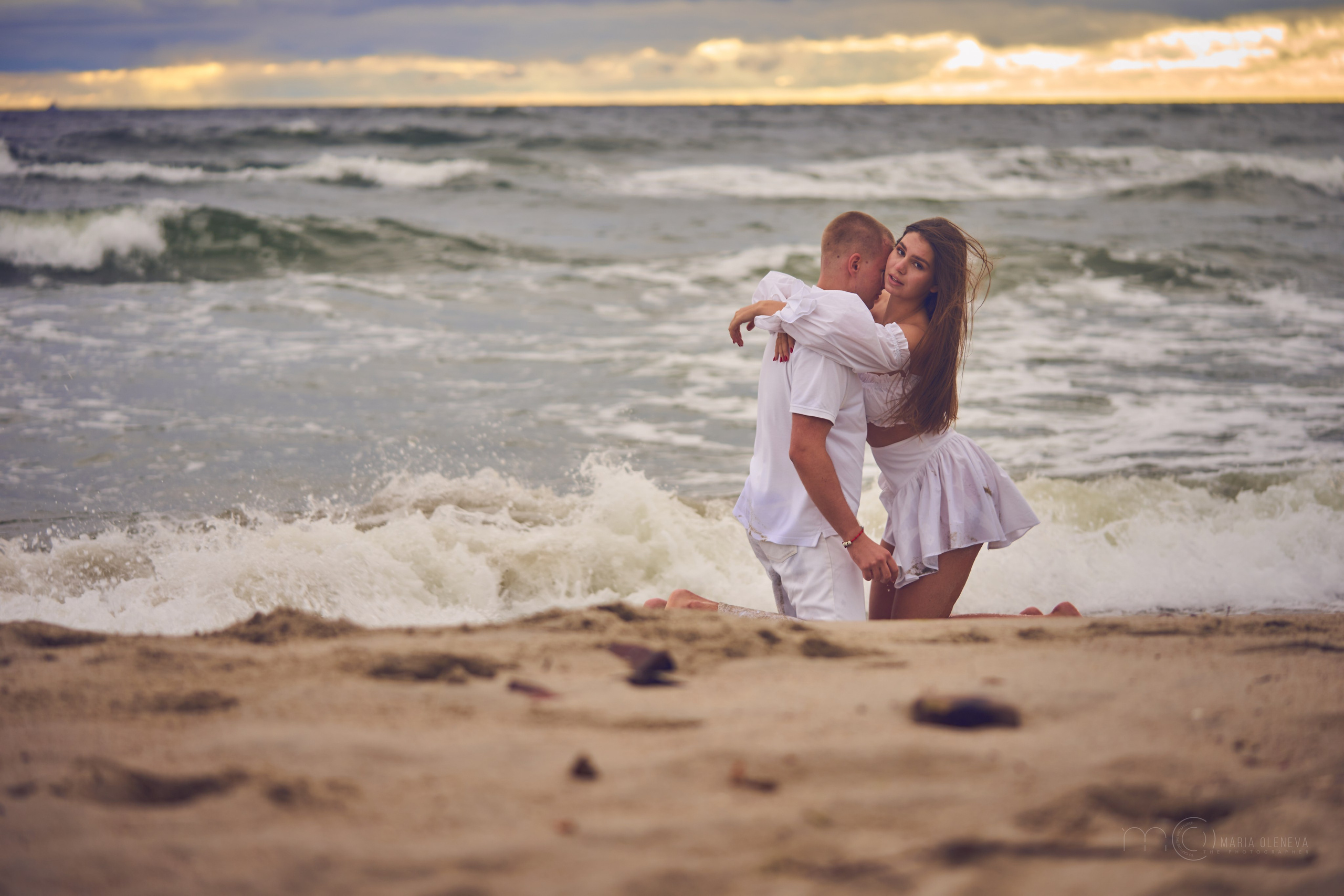 У моря. Фотограф Мария Оленева