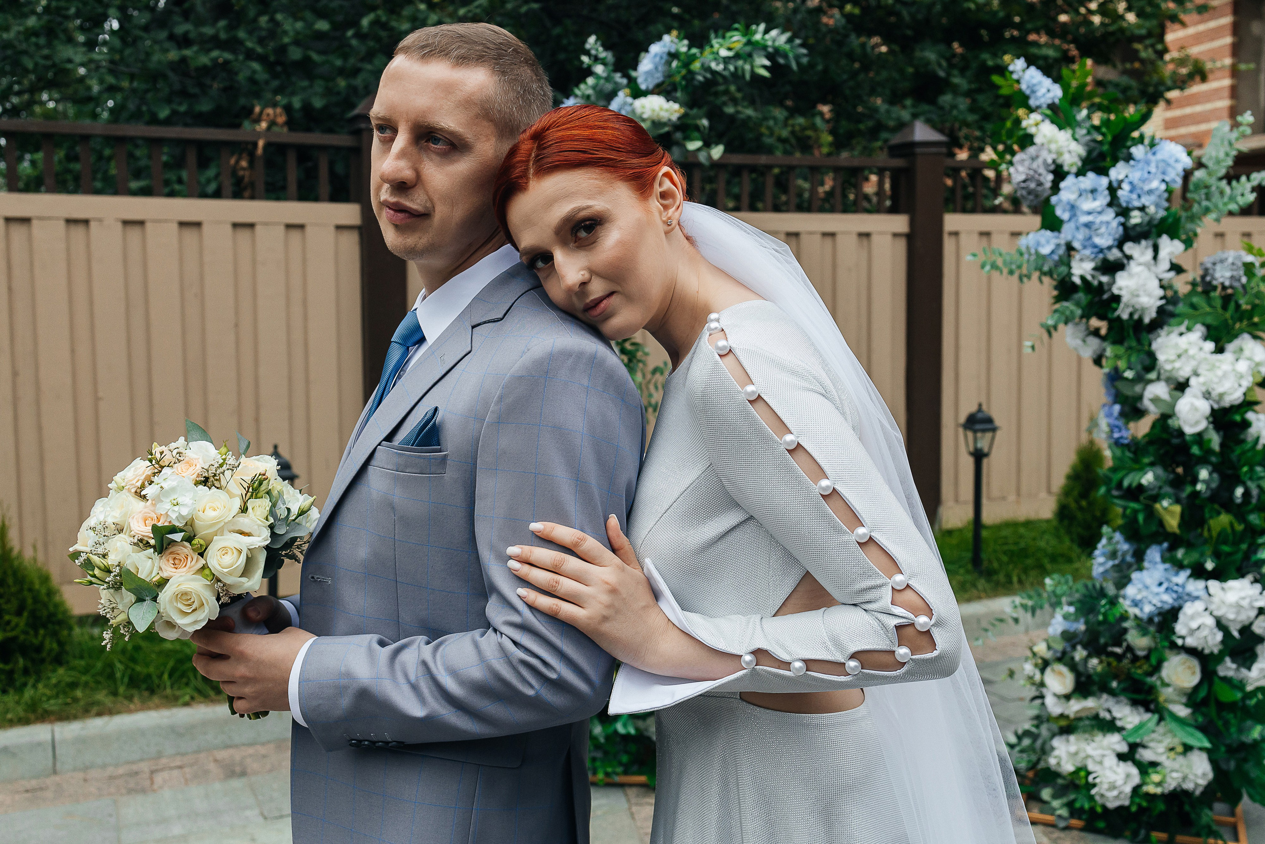 Фотосъемка невесты в эксклюзивном свадебном платье. Олег Сверчков | Свадебный фотограф Вологда