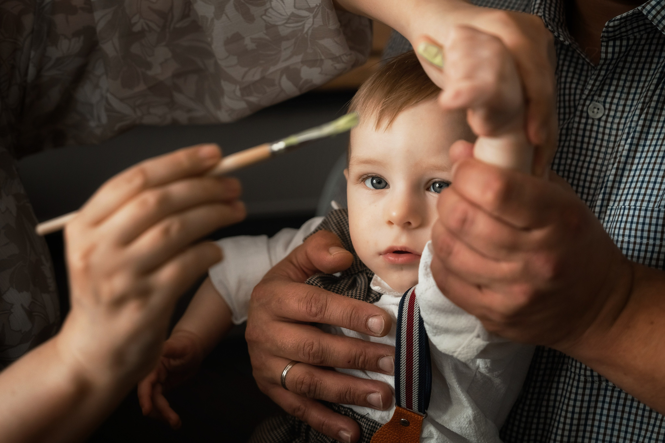 Домашняя семейная фотосессия. Годовасие