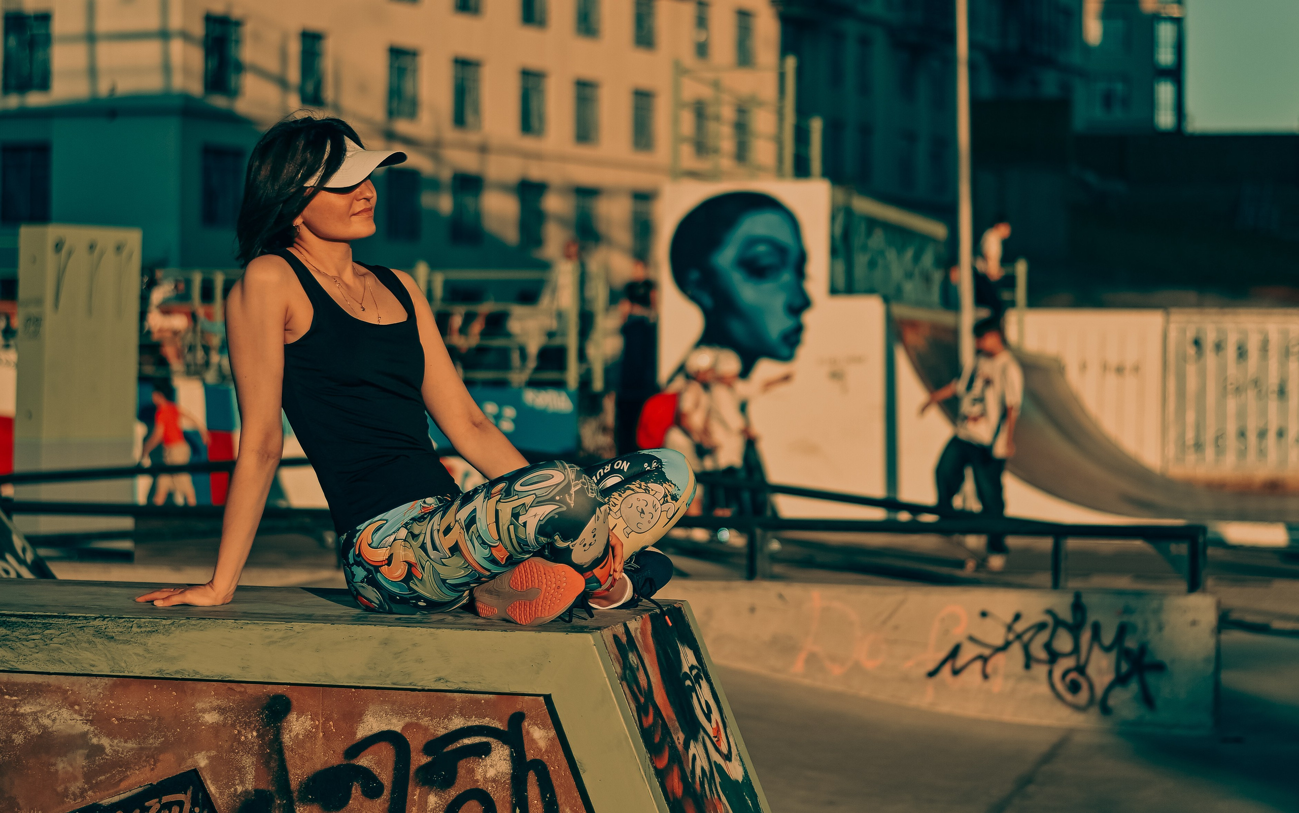 женская фотосессия женский портрет спортивная фотосессия 