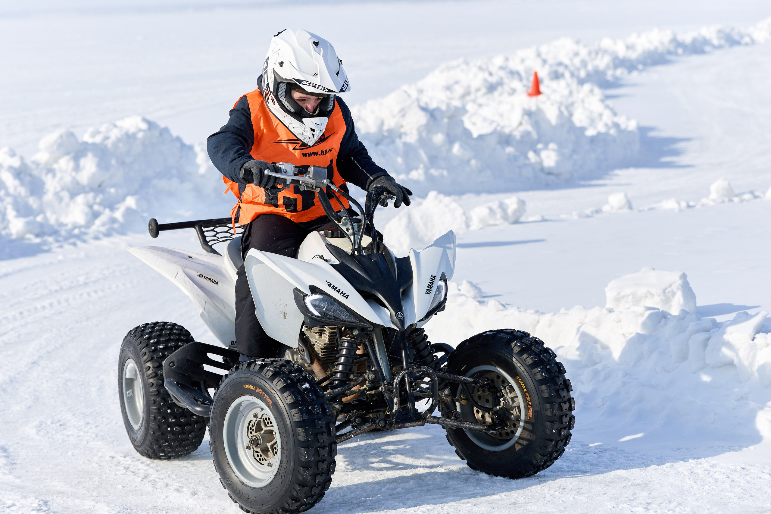 Топим Лёд — 2026. Соревнования на квадроциклах. Фотограф в Новосибирске Алена Скокова