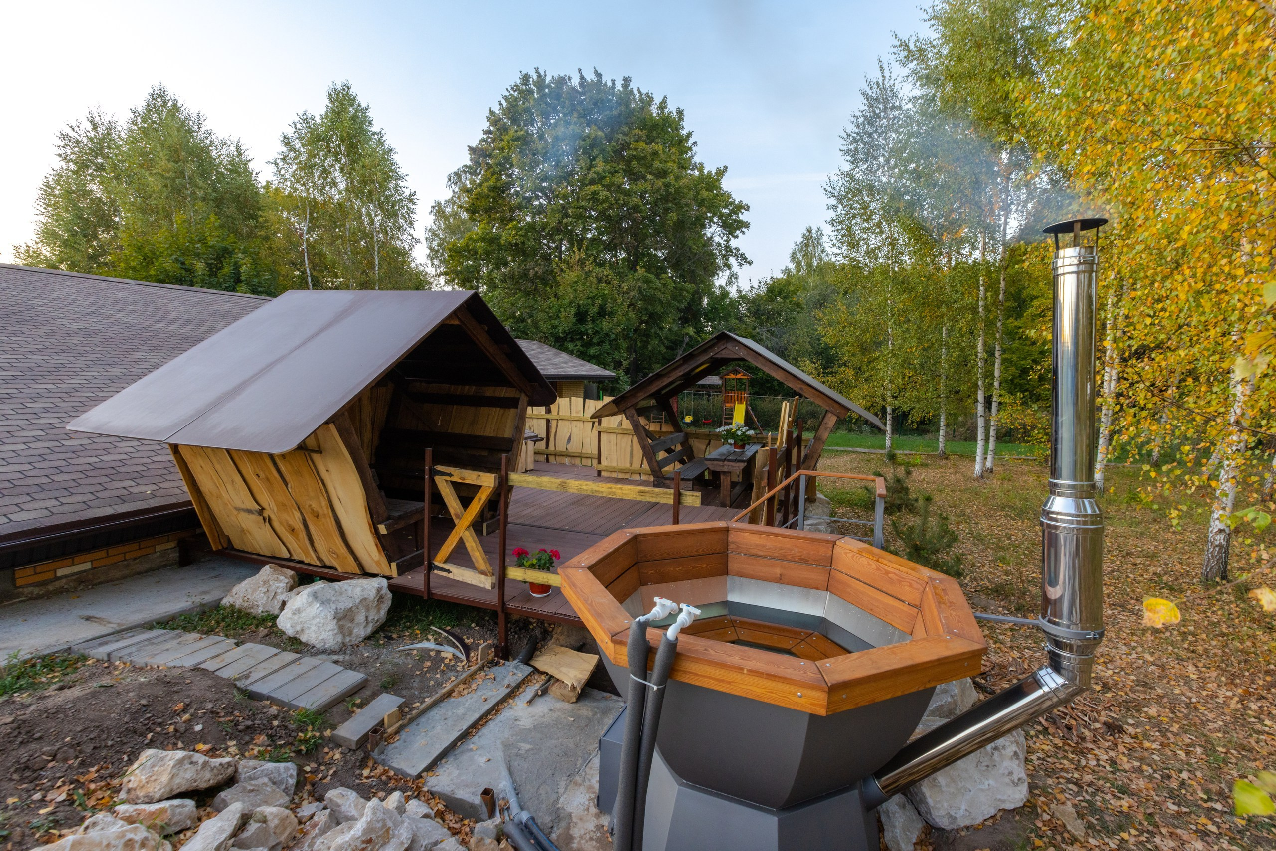 Большая Тросна вечером и новый бассейный комплекс. Фотограф в Туле Крупский АнДРей. Фотостудия «КАДР71» в Туле