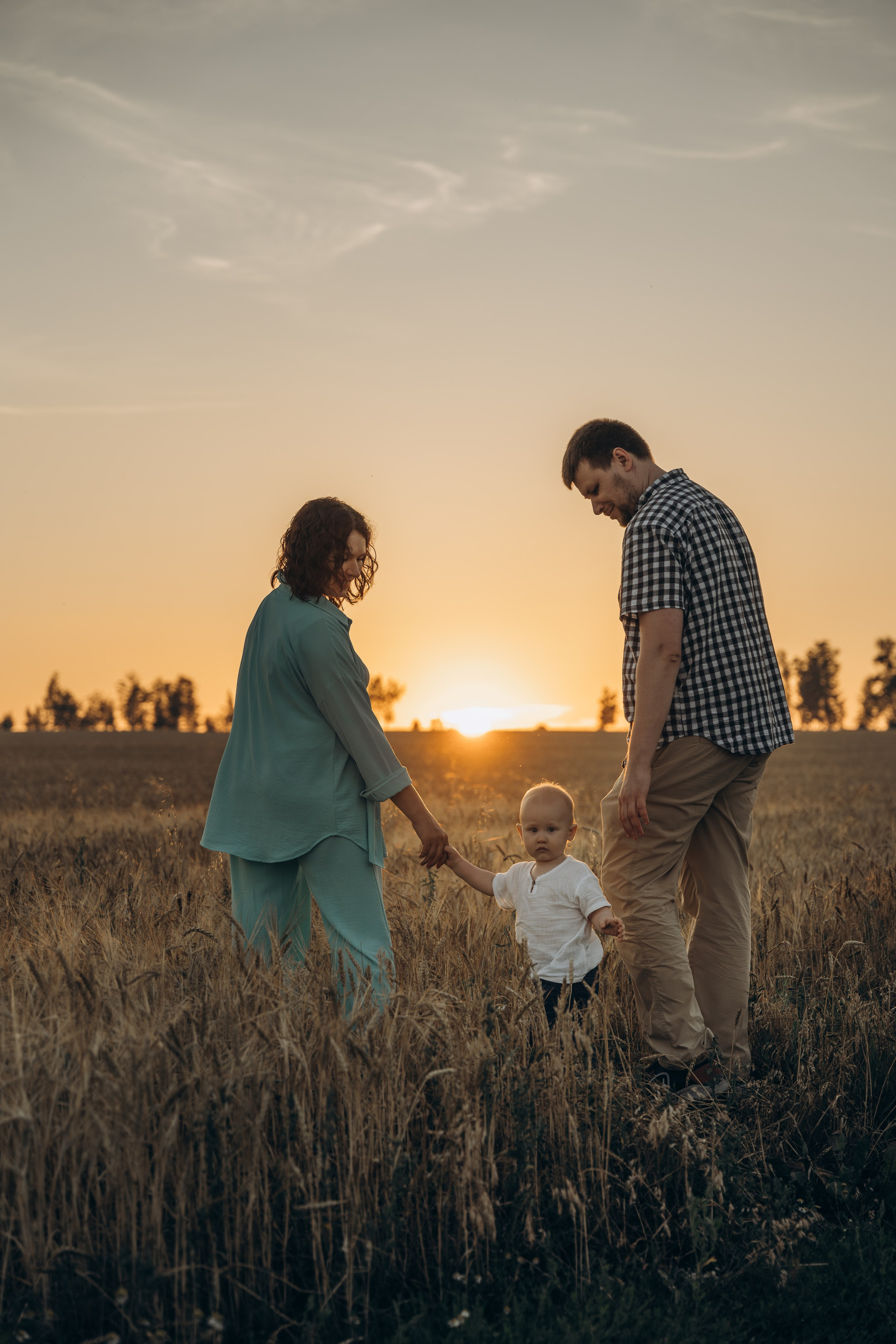 Летняя семейная. Семейный фотограф Москва. Фотограф беременности и материнства Москва