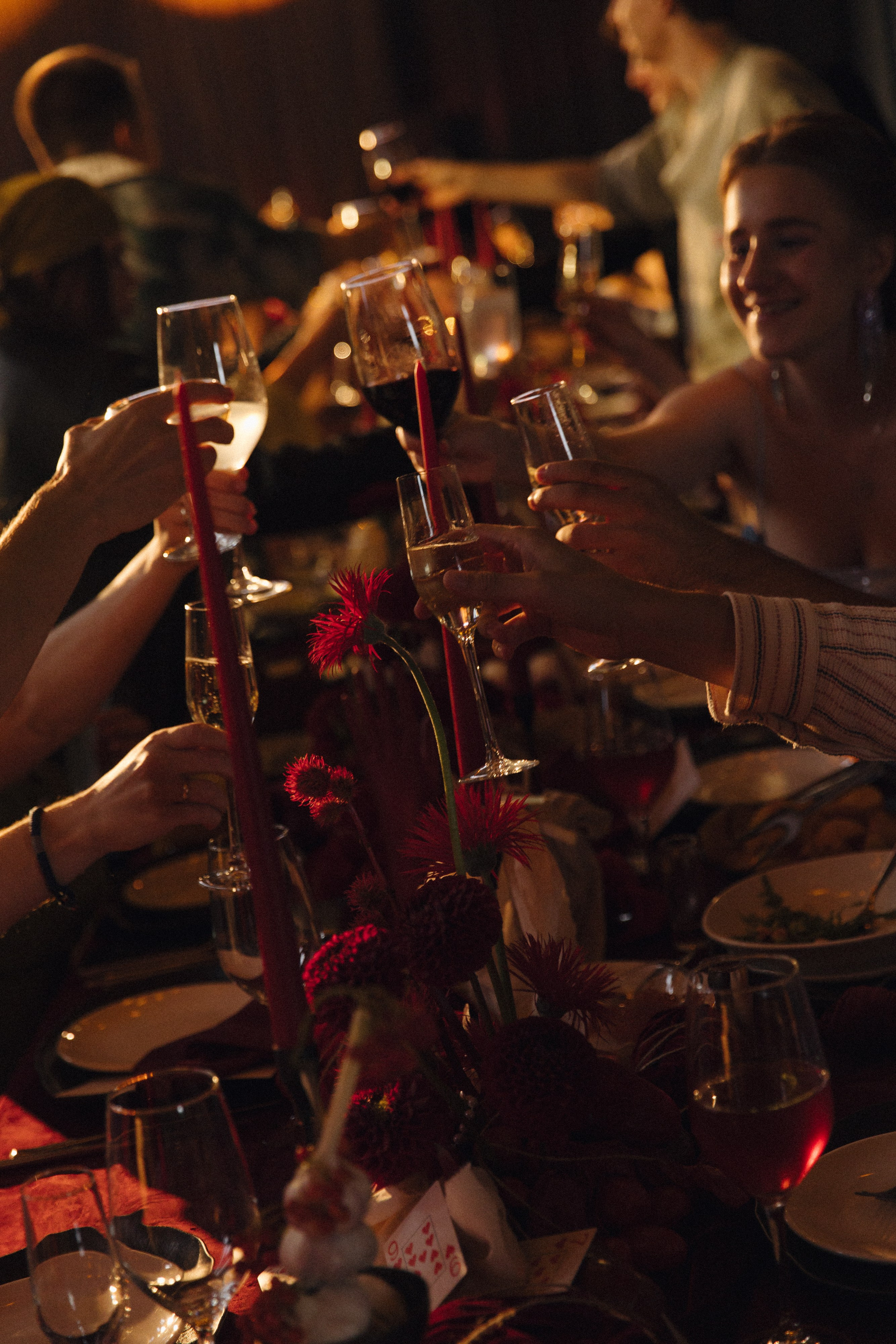 Отчет свадебного ужина для свадебного агентства It's a match. Свадебный фотограф Колесников Антон