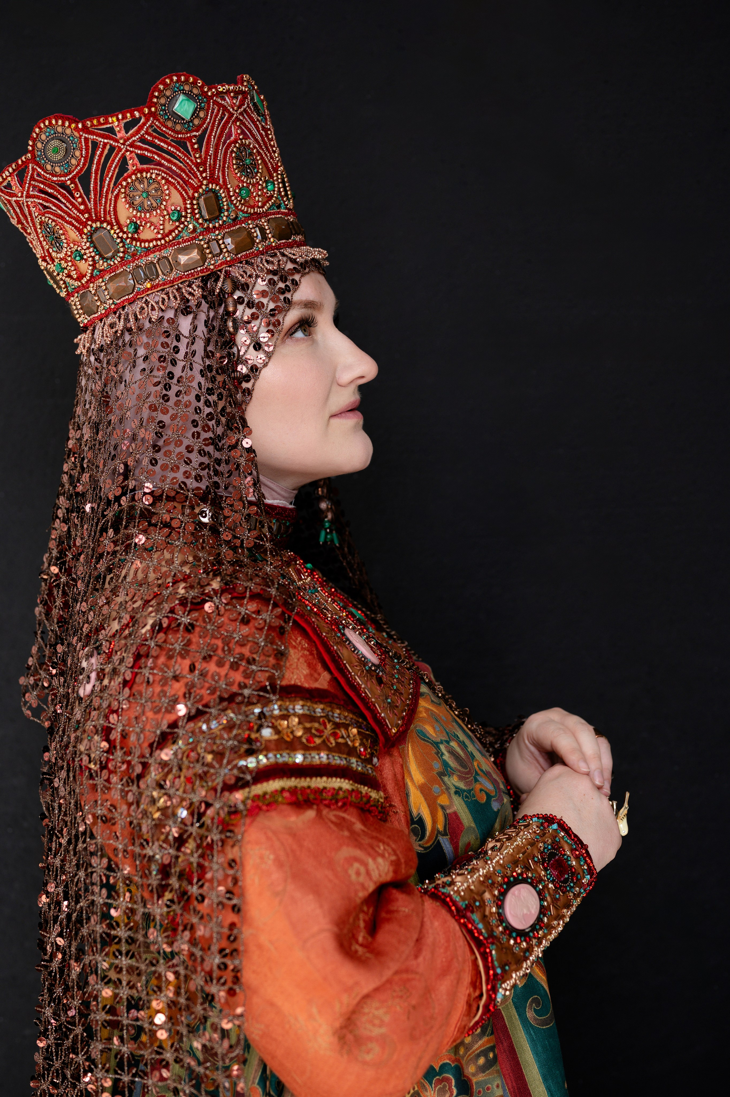 Съемка в русском стиле. Фотограф Юлия Кондратьева