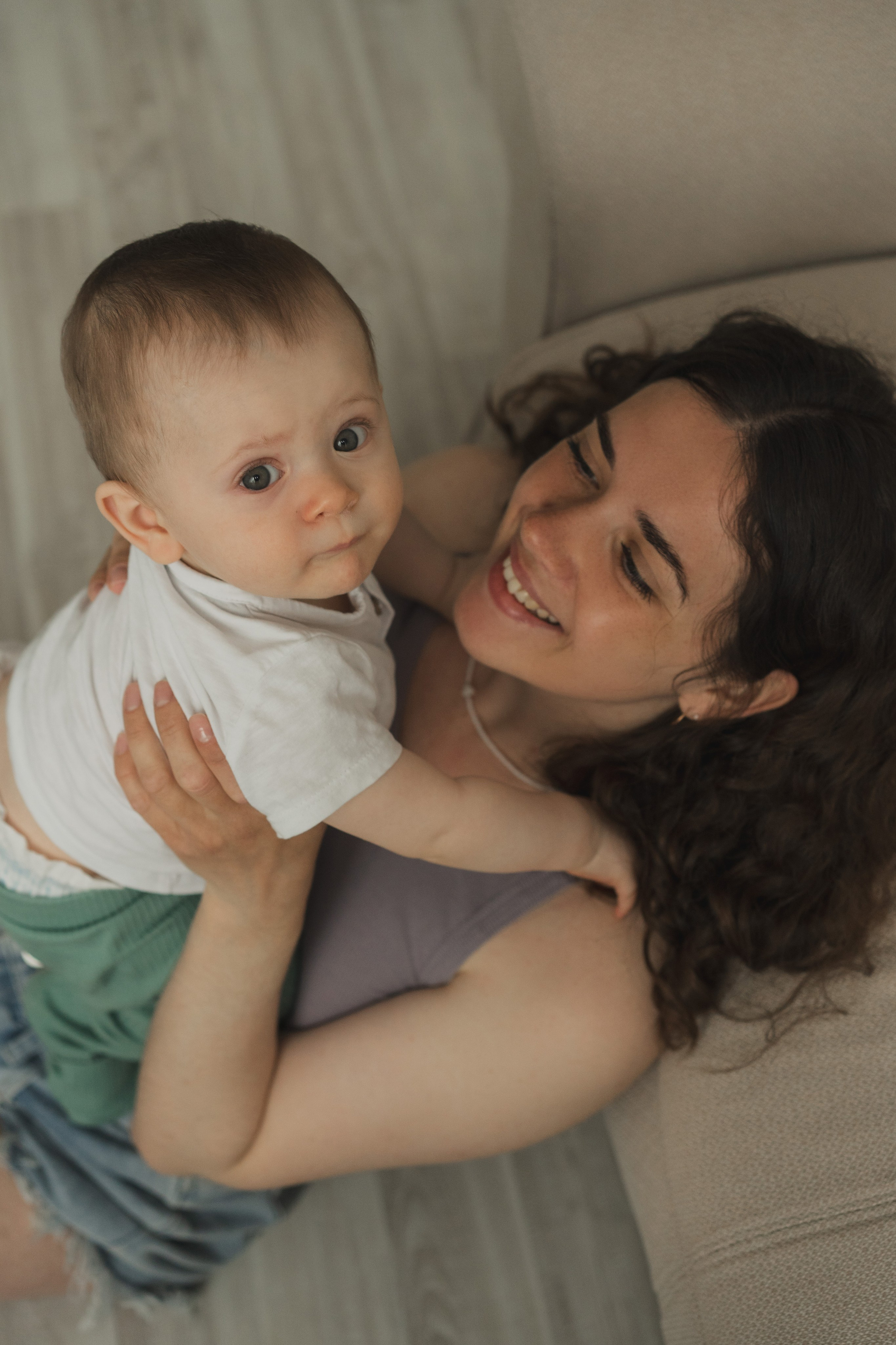 Домашняя съемка с малышом. Семейный фотограф Екатеринбург Татьяна Девятых