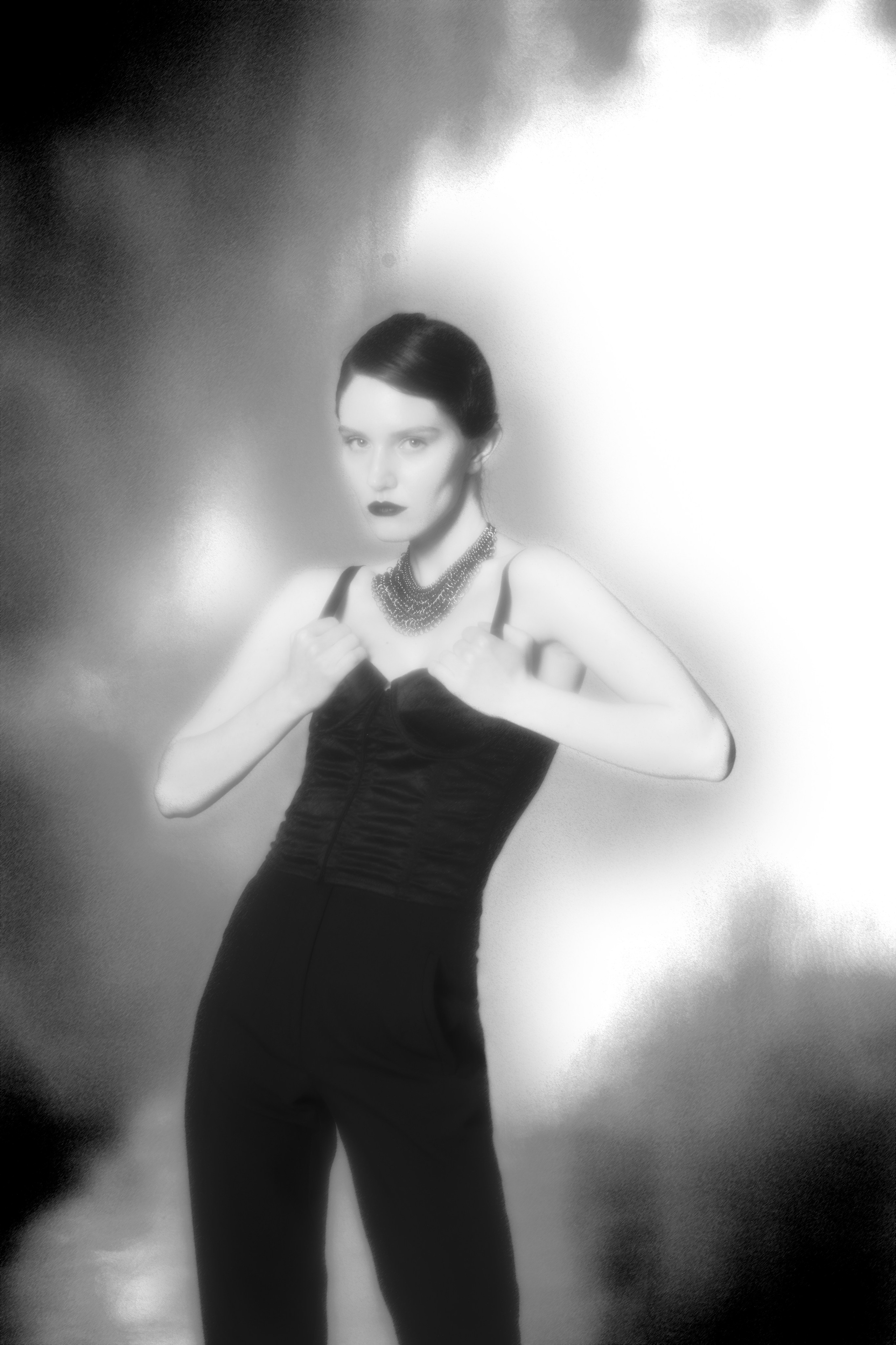 Black dahlia. Fashion Photographer Oxana Chernomorets