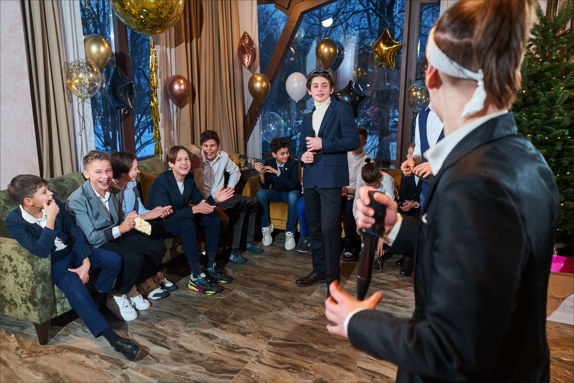 Теннисный Новый Год. Фотограф в Москве Нафиков Руслан. Репортажная съемка, Портрет