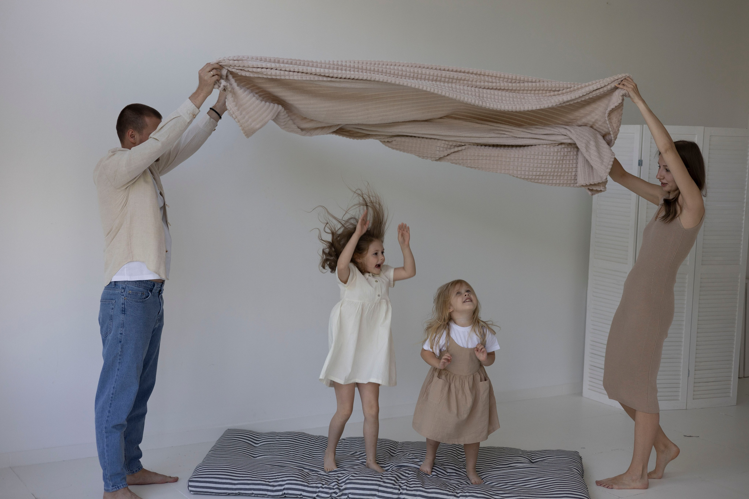 Вика, Дима, Кира и Ника. Семейный и детский фотограф в Москве Анастасия Мурга