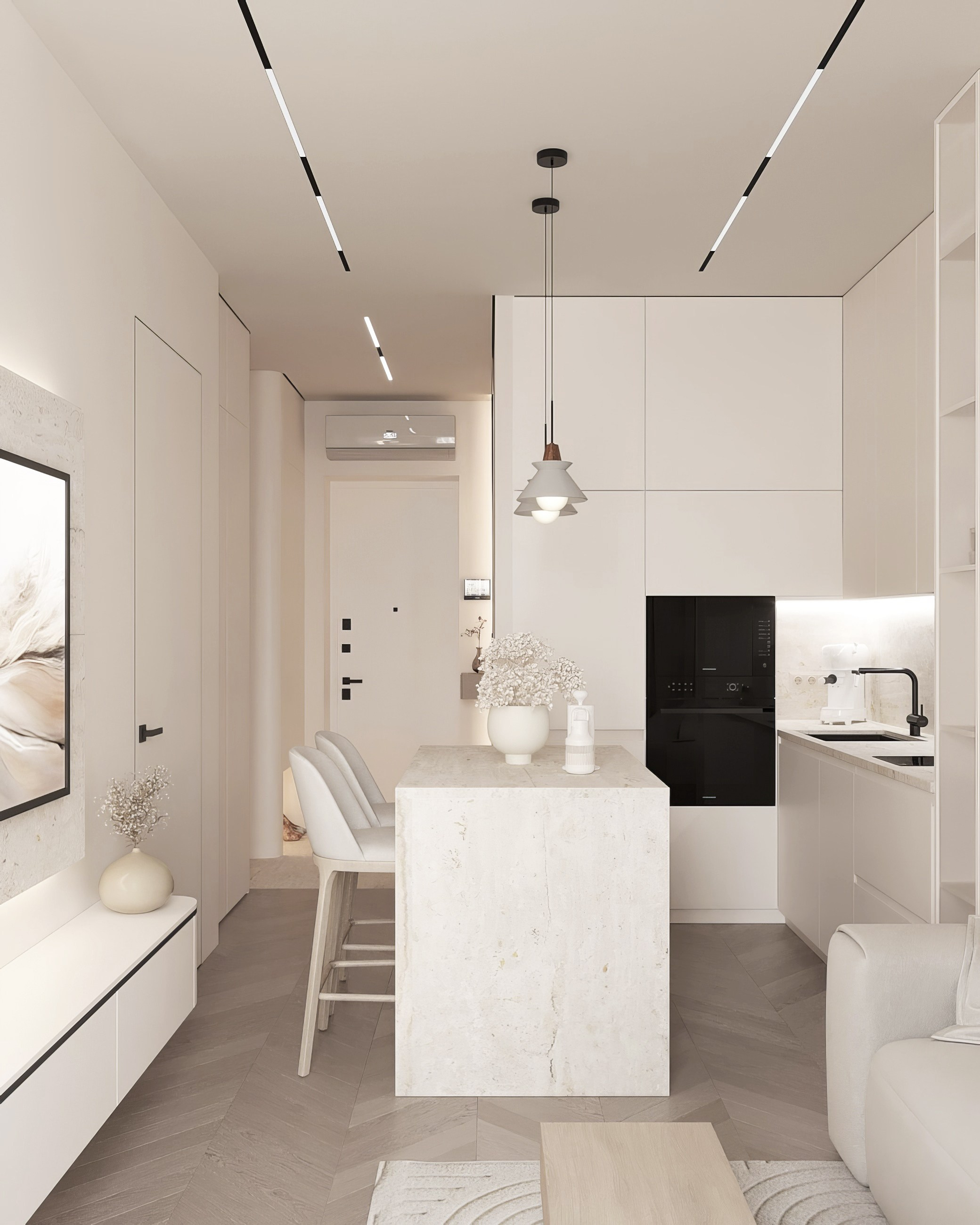 ЖК Eniteo. Дизайнер интерьера Марина Брынковян