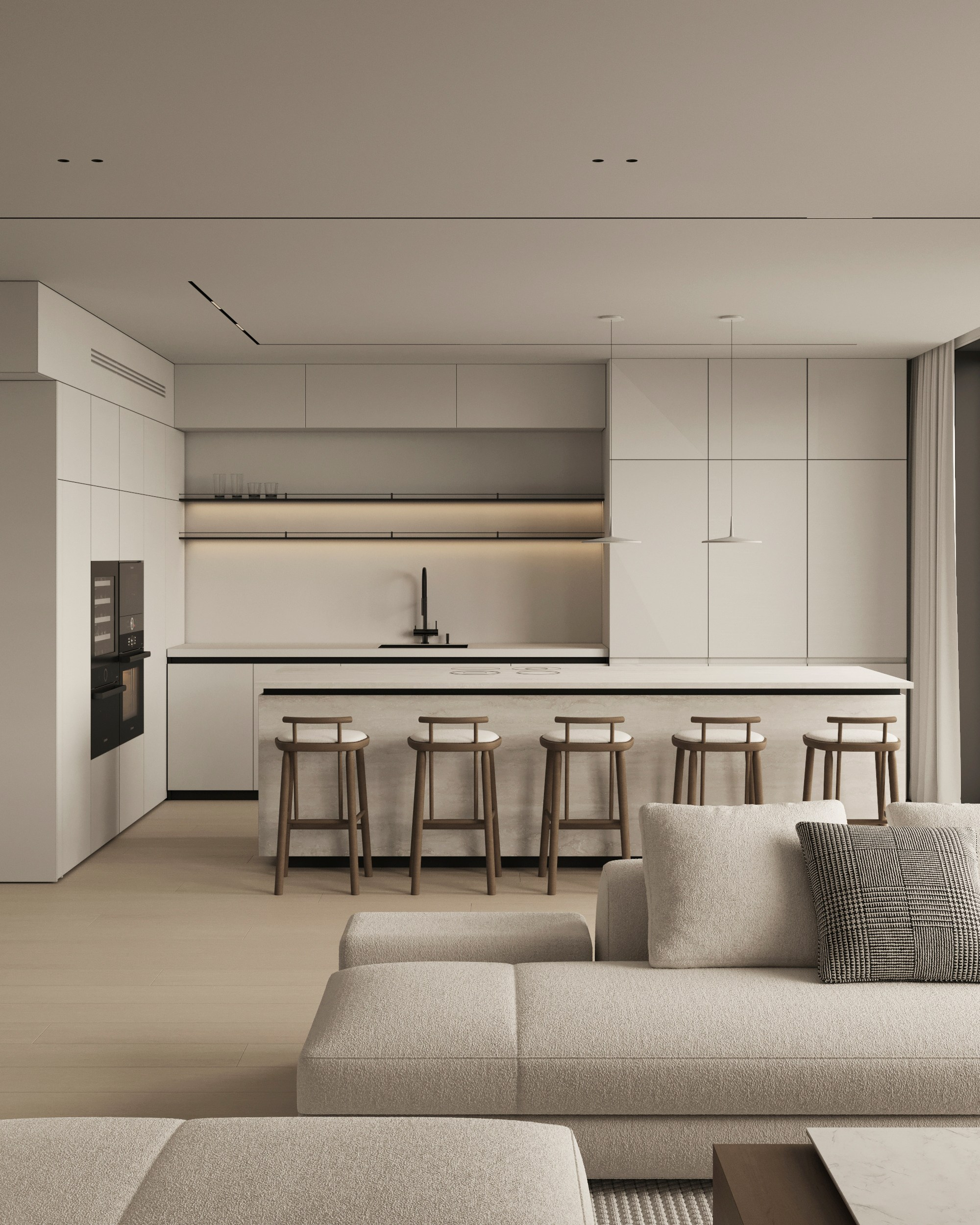 Warm Light Residence. Denis Konarev | Architectural Visualization Studio