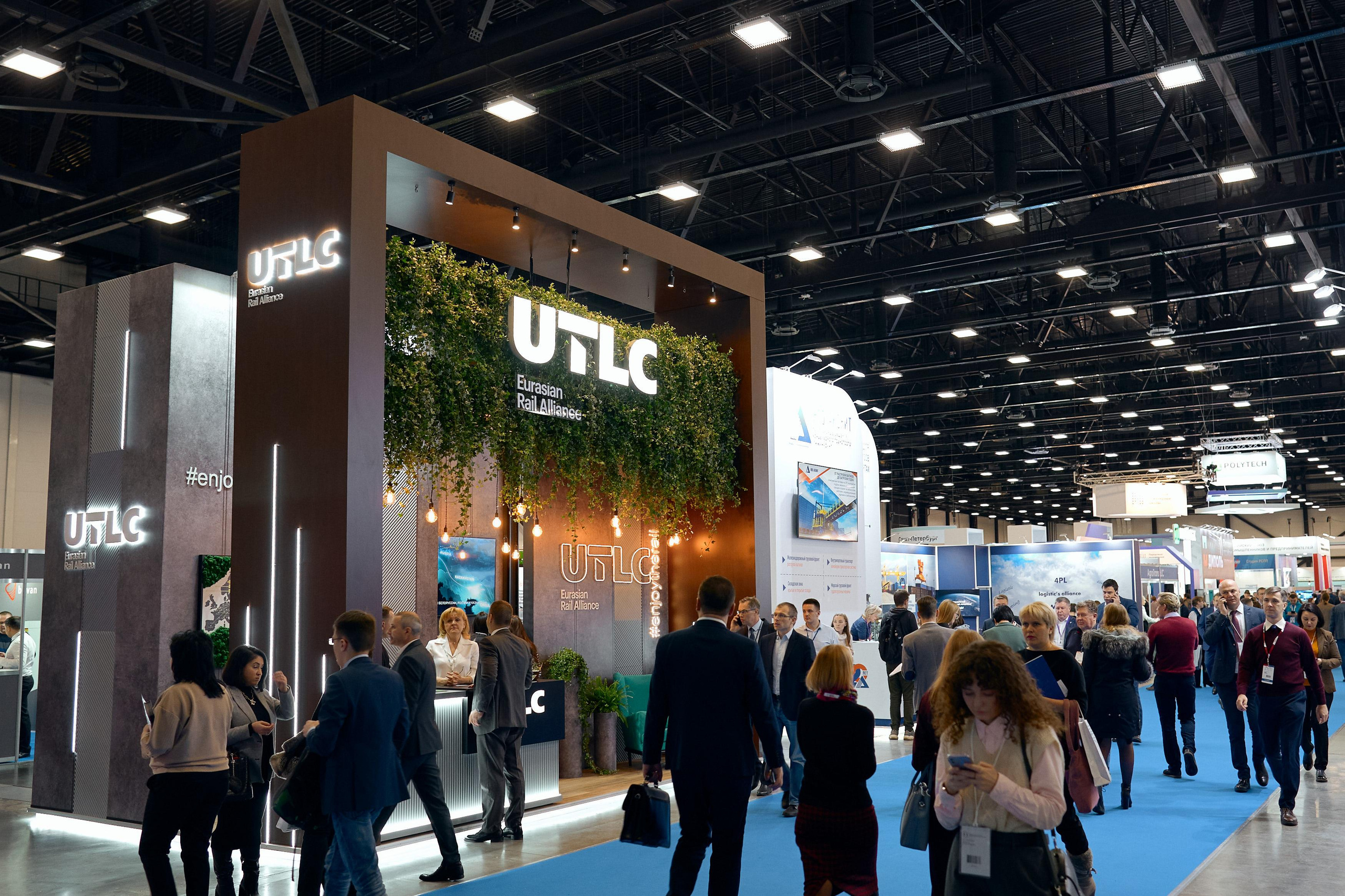 Стенд UTLC ERA на форум-выставке TRANSTEC 2022