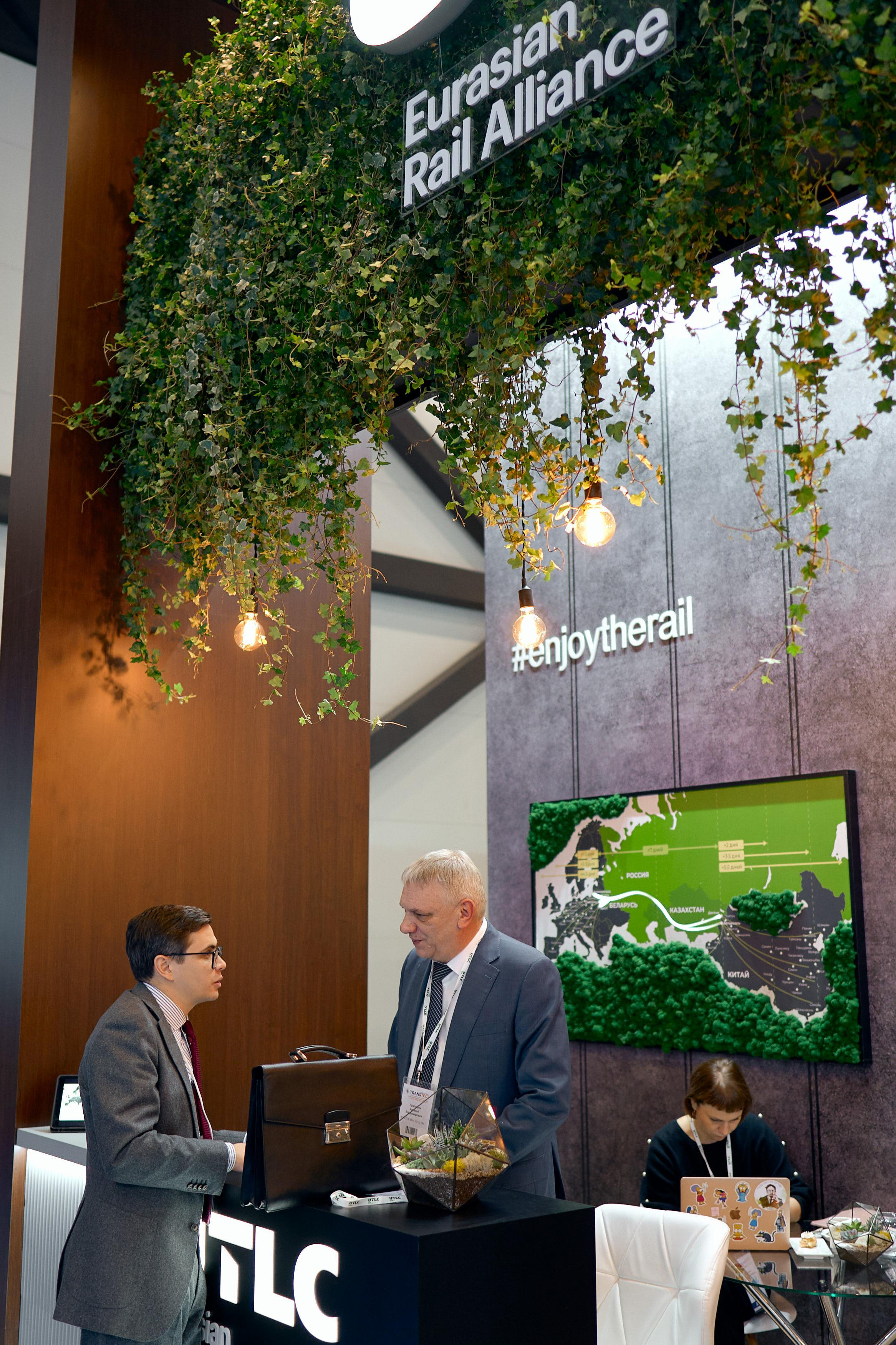 Стенд UTLC ERA на форум-выставке TRANSTEC 2022