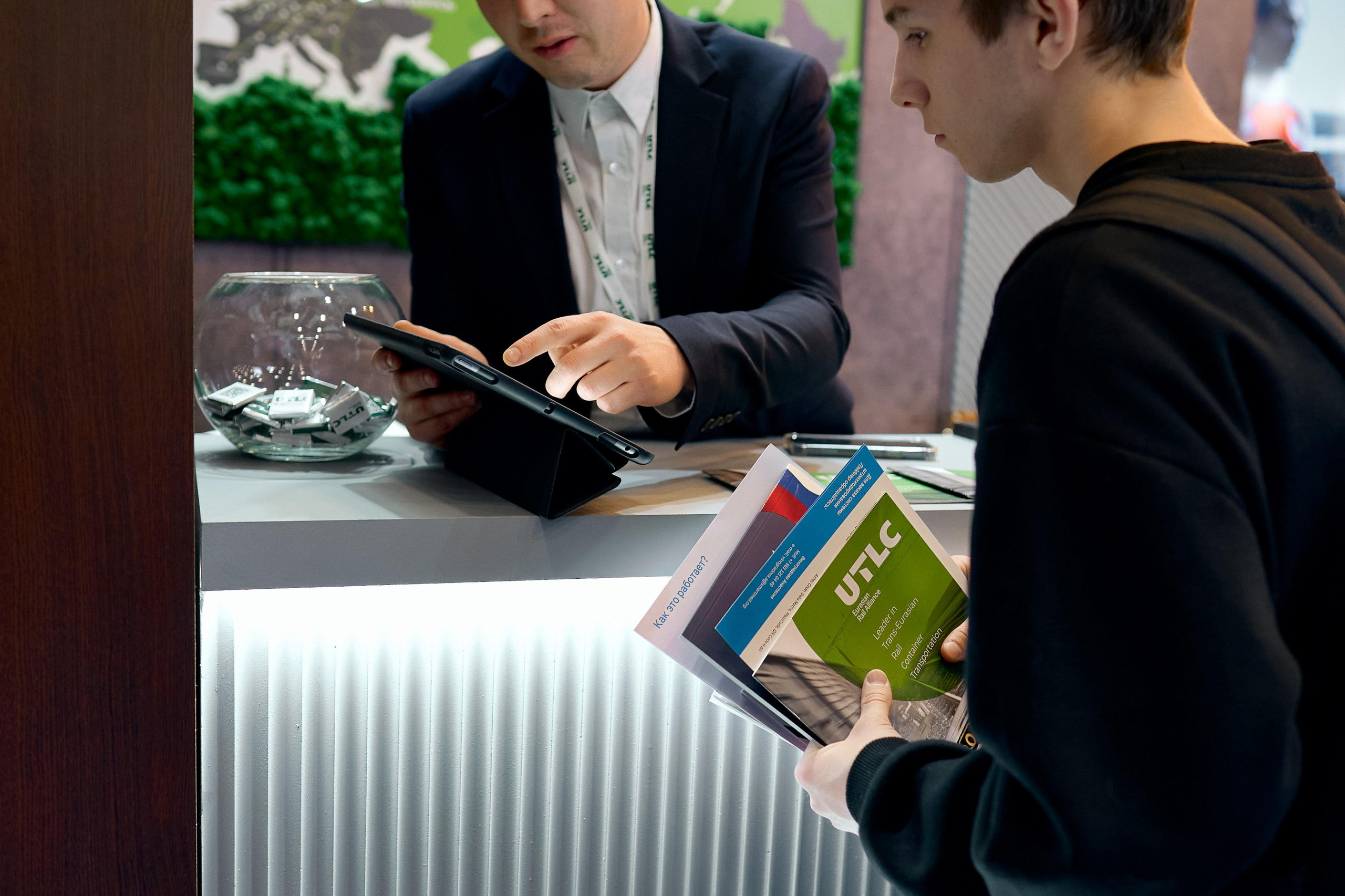 Стенд UTLC ERA на форум-выставке TRANSTEC 2022