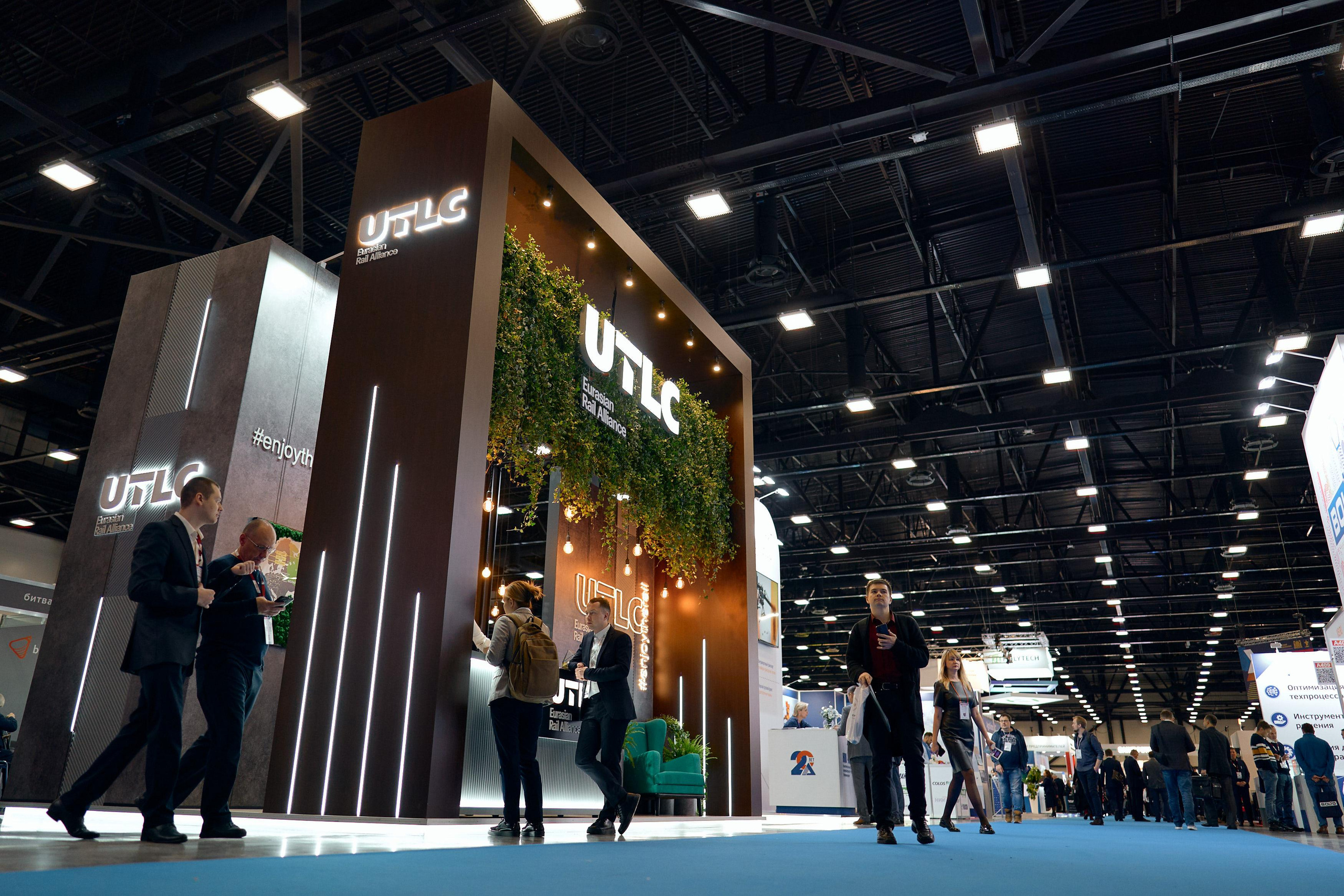 Стенд UTLC ERA на форум-выставке TRANSTEC 2022