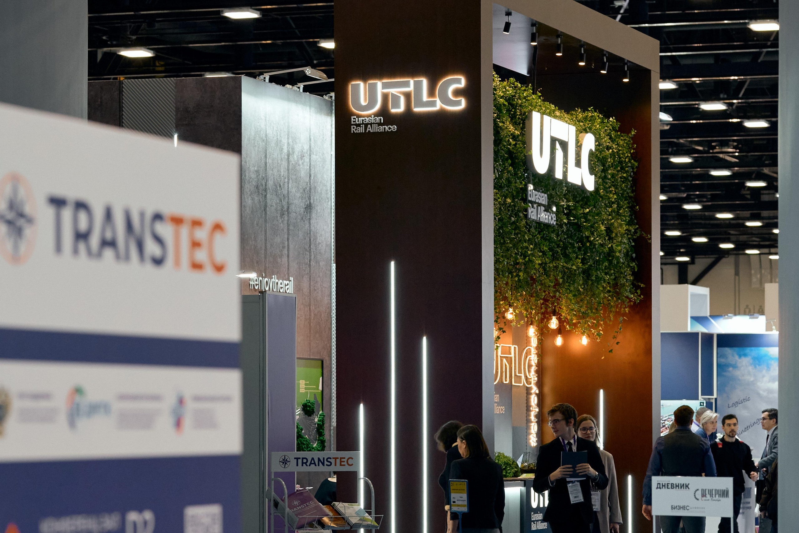 Стенд UTLC ERA на форум-выставке TRANSTEC 2022
