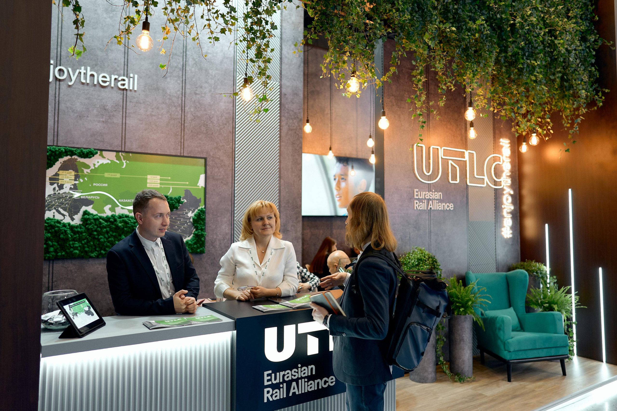 Стенд UTLC ERA на форум-выставке TRANSTEC 2022