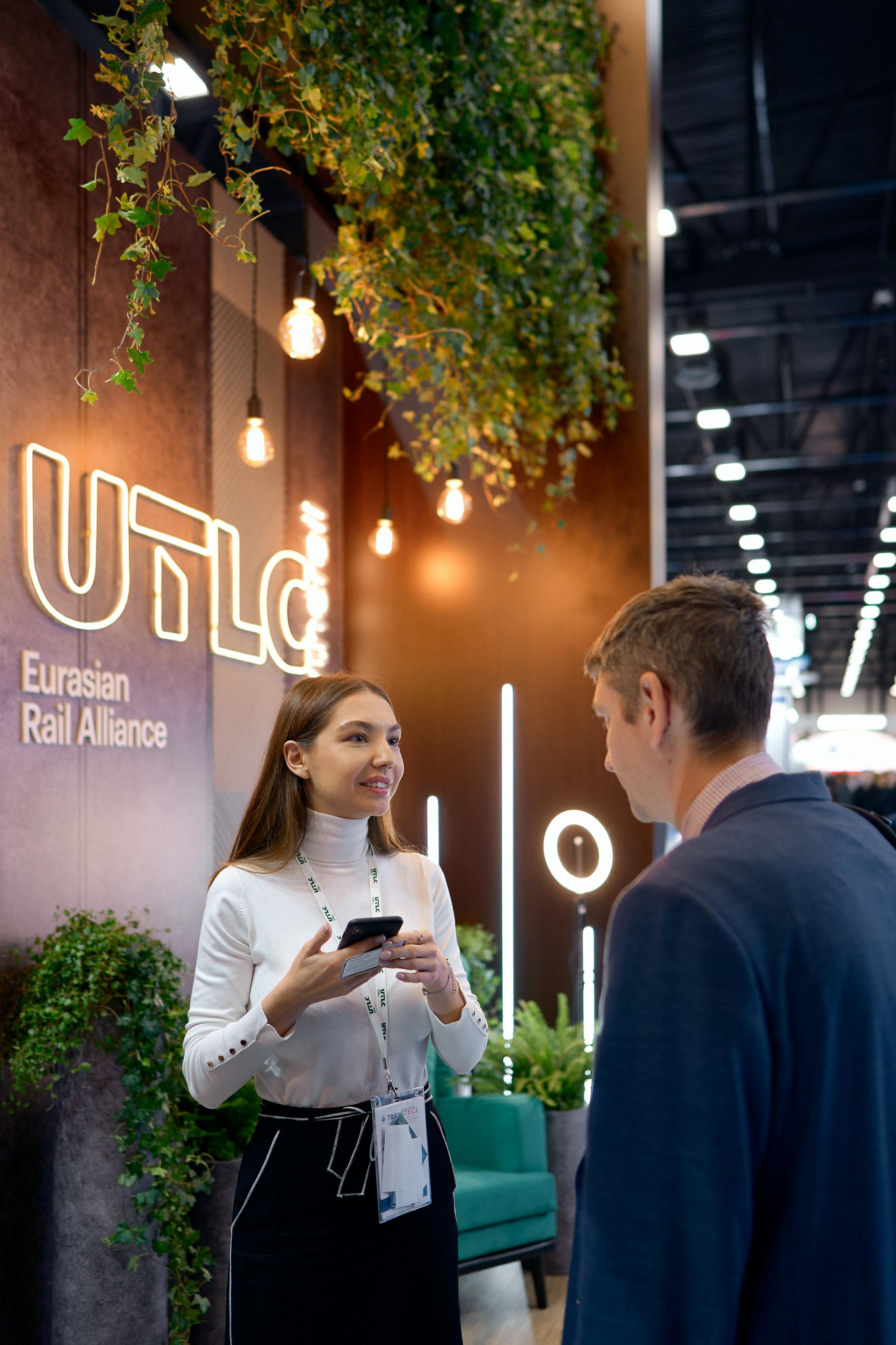 Стенд UTLC ERA на форум-выставке TRANSTEC 2022
