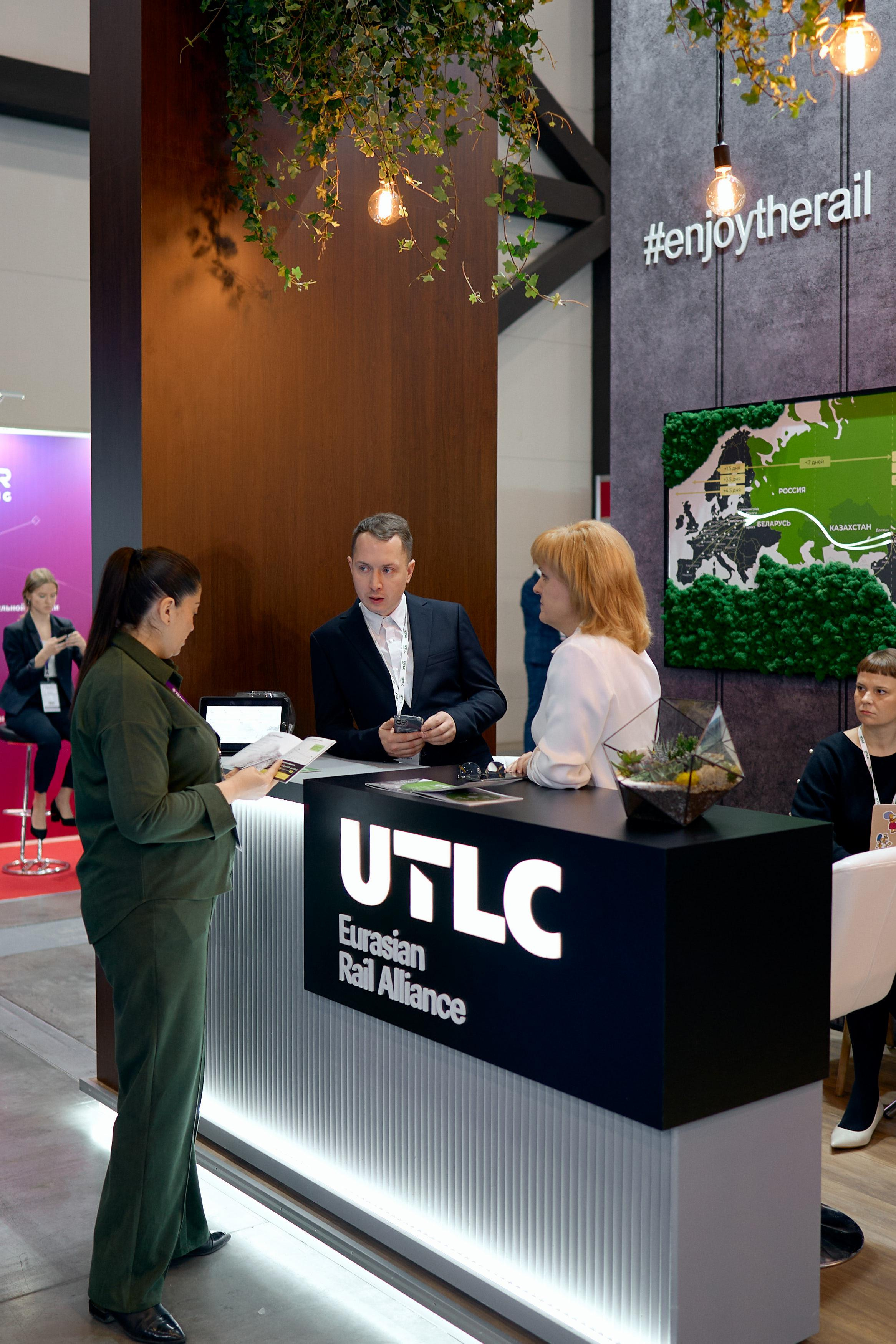 Стенд UTLC ERA на форум-выставке TRANSTEC 2022