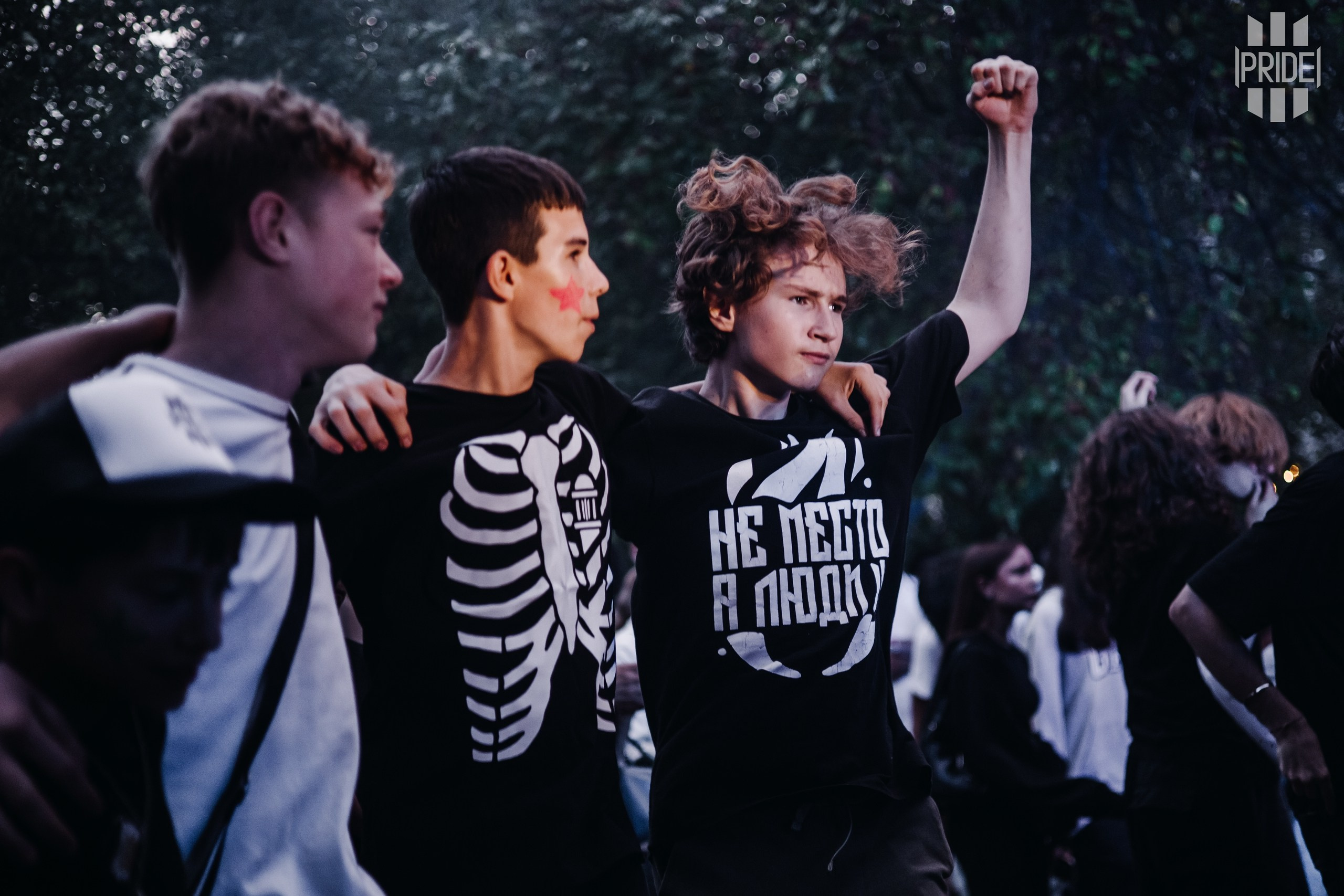 Рок-концерт лагеря PRIDE. Портретный/Репортажный фотограф Елизавета Клюева