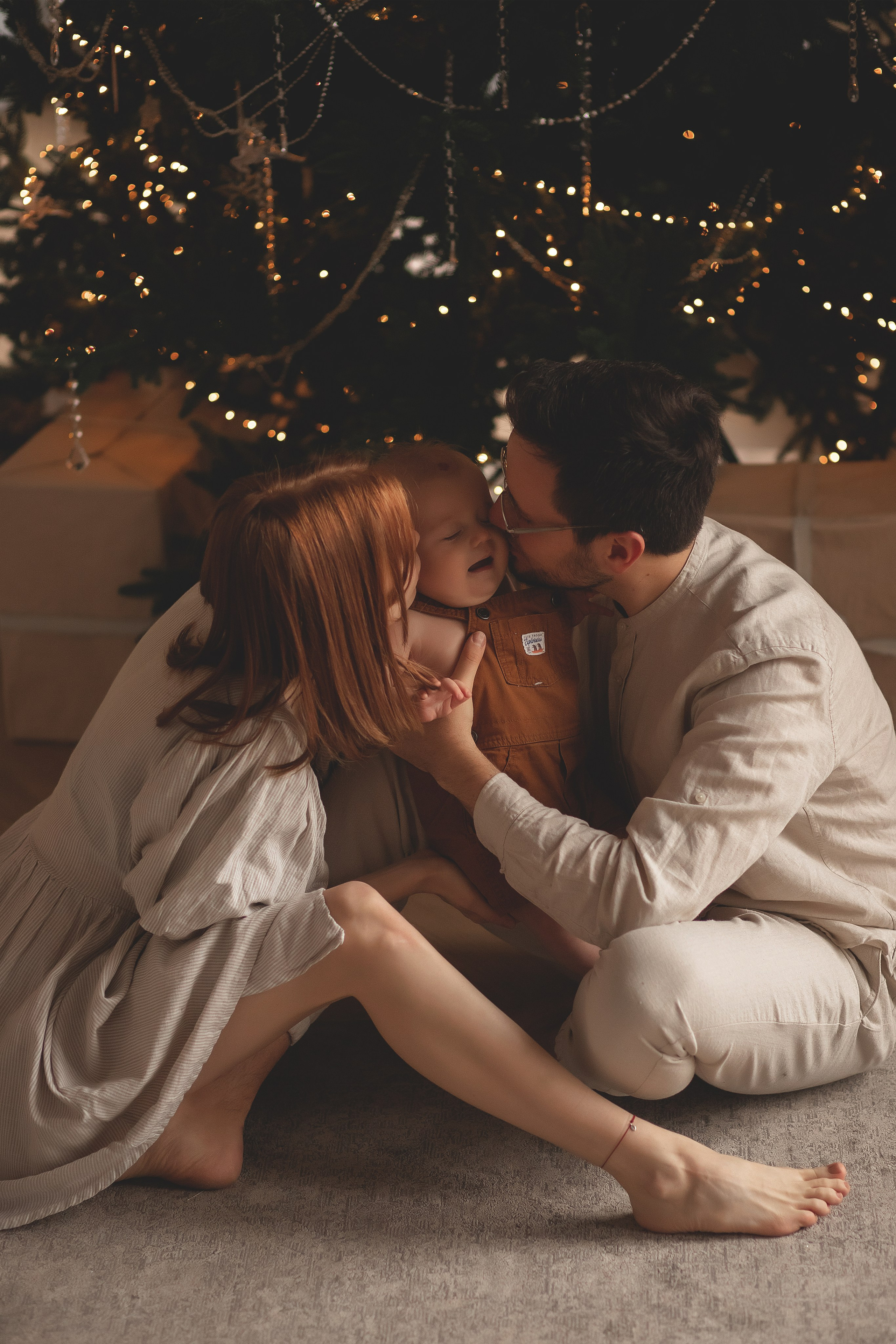 Семейная новогодняя история. Фотограф в Москве. Елизавета Косицына