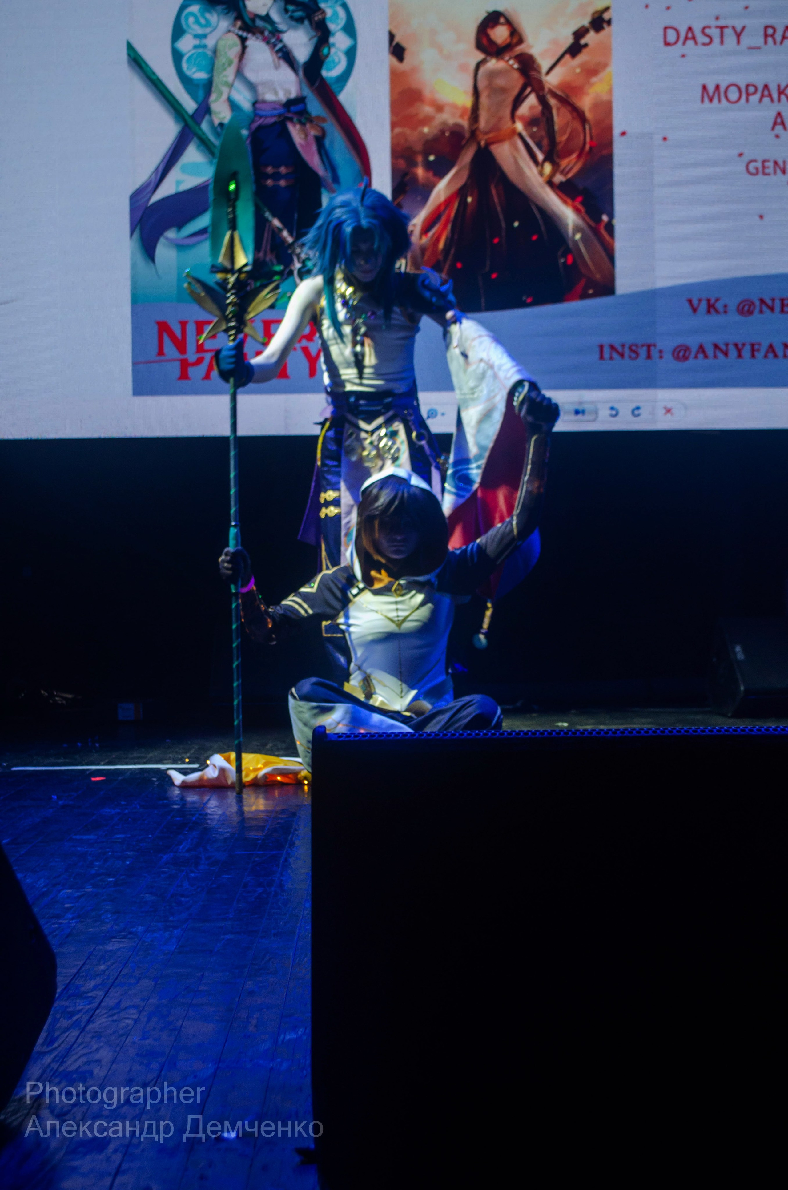 Фотосессия на фестивале косплея Never Party 3.0 в Москва