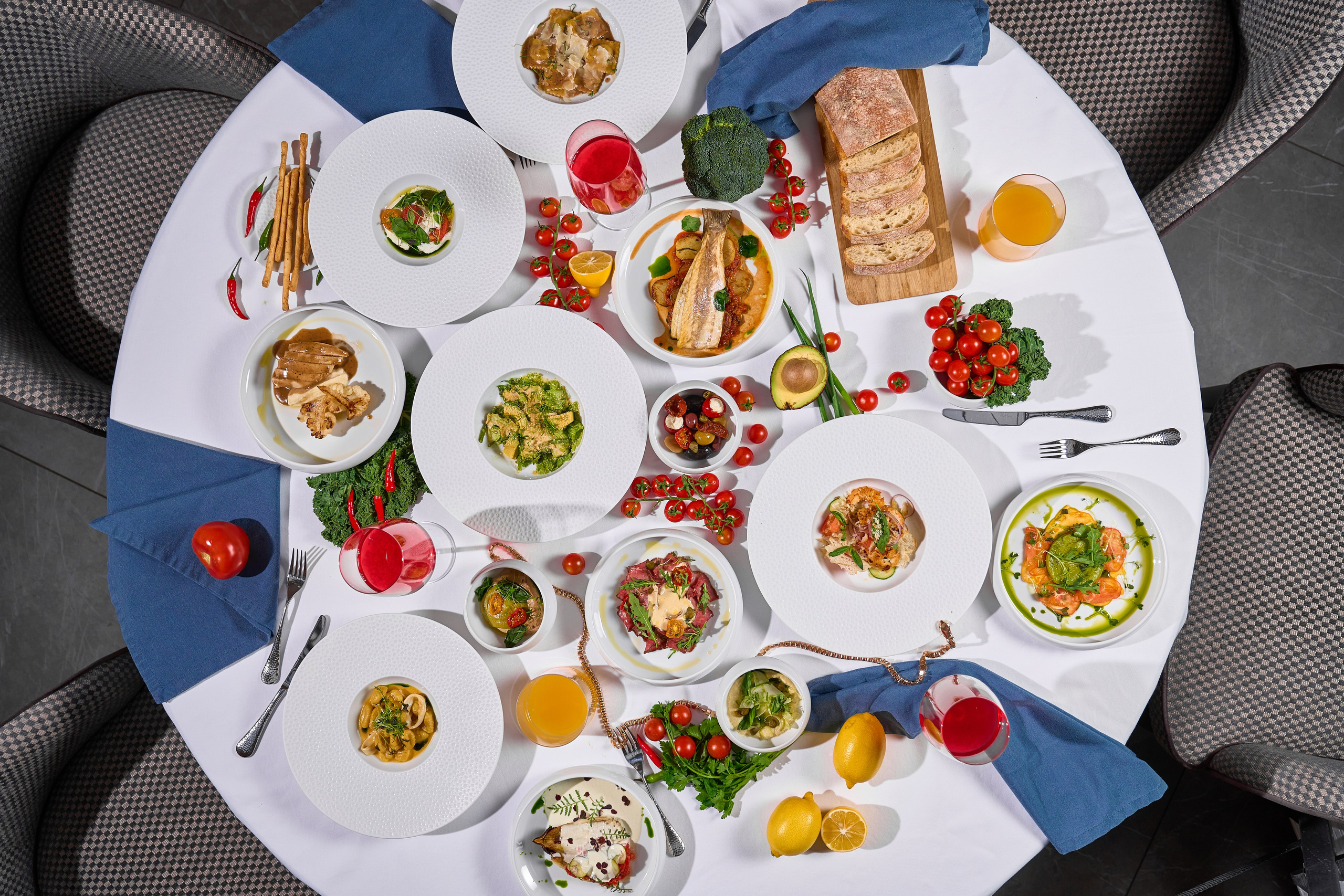 COSMOS ITALY — СЪЕМКА МЕНЮ