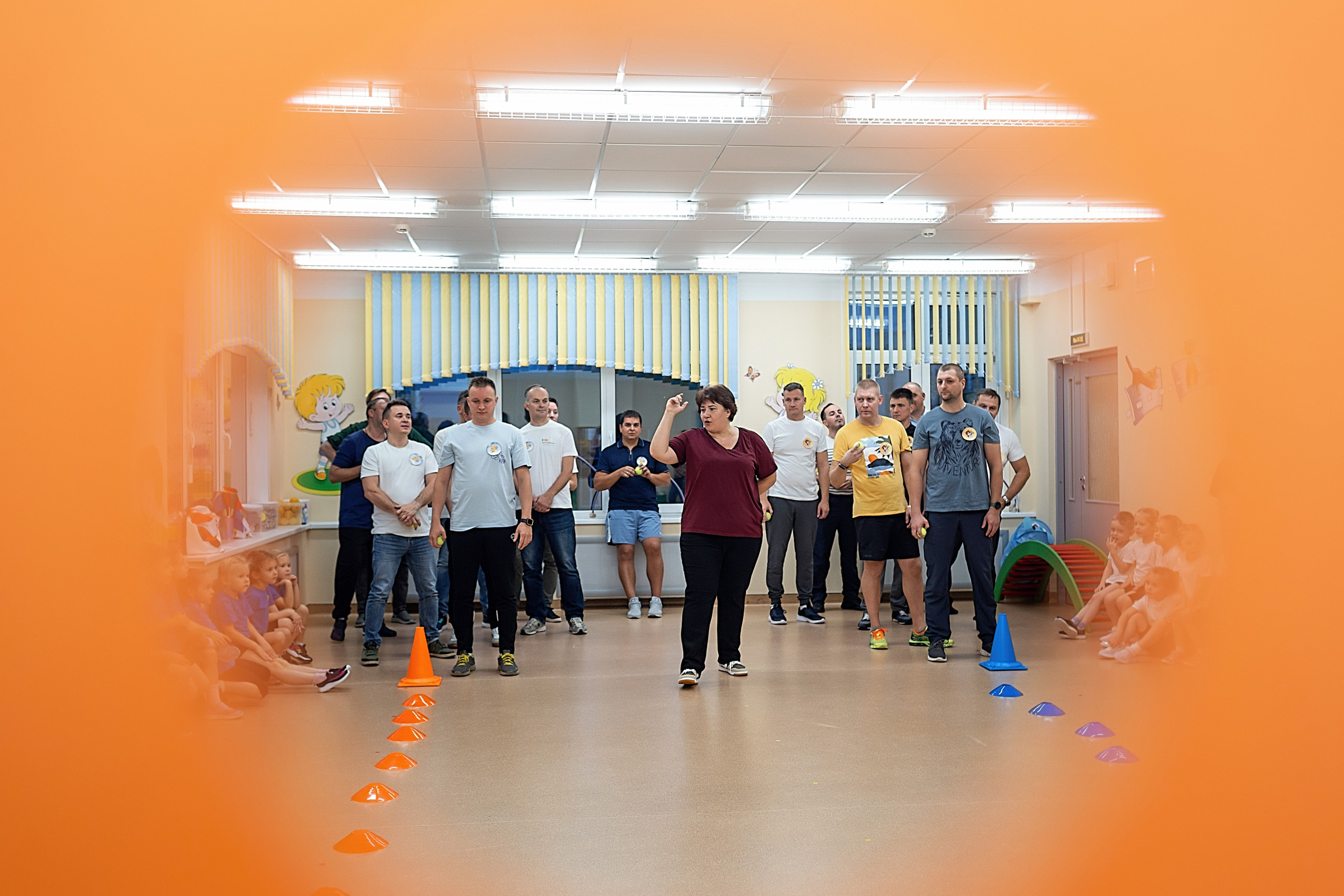 День пап в детском саду_2024. Семейный фотограф в Санкт-Петербурге