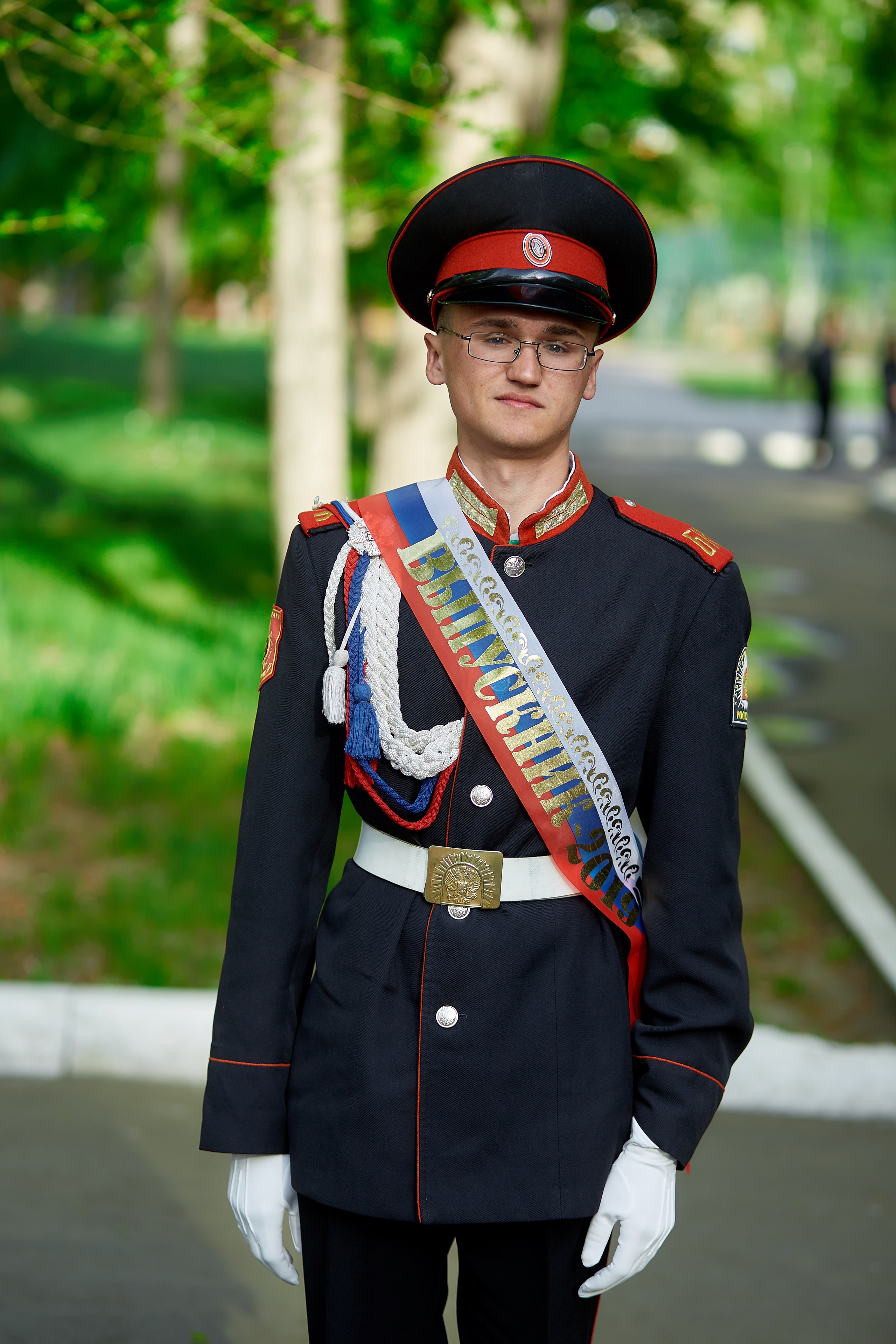 Кадеты последний звонок. Фотограф Вячеслав Фарунин