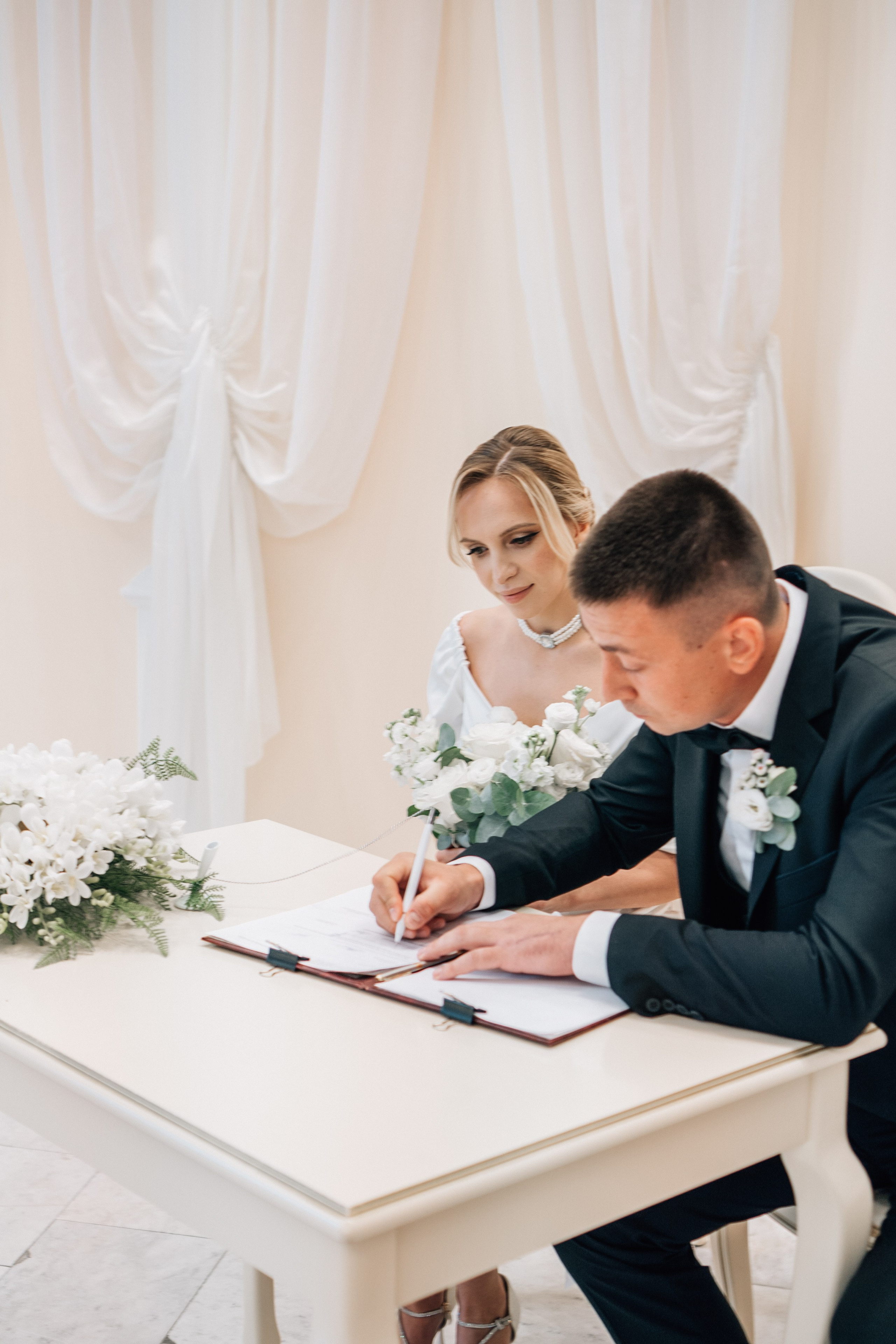 РЕПОРТАЖ В ЗАГСЕ. Профессиональный фотограф, Санкт-Петербург — Виктория Богомолова