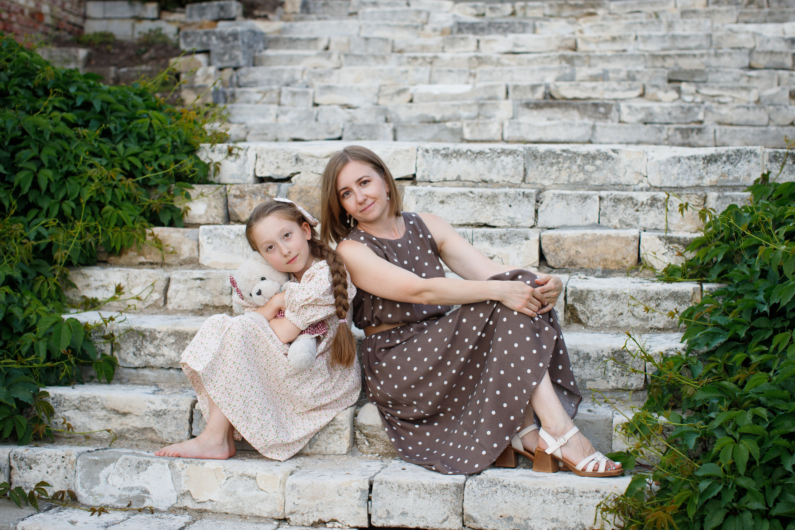 Леночка и Поля. Детский и семейный фотограф Мария Киселёва. Москва